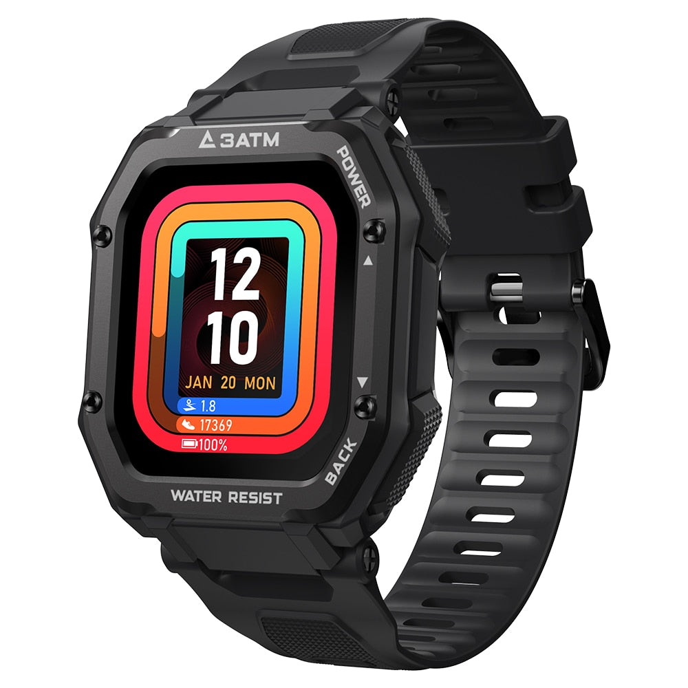 ROCK Rugged Smartwatch Outdoor Waterproof Fitness Tracker Men