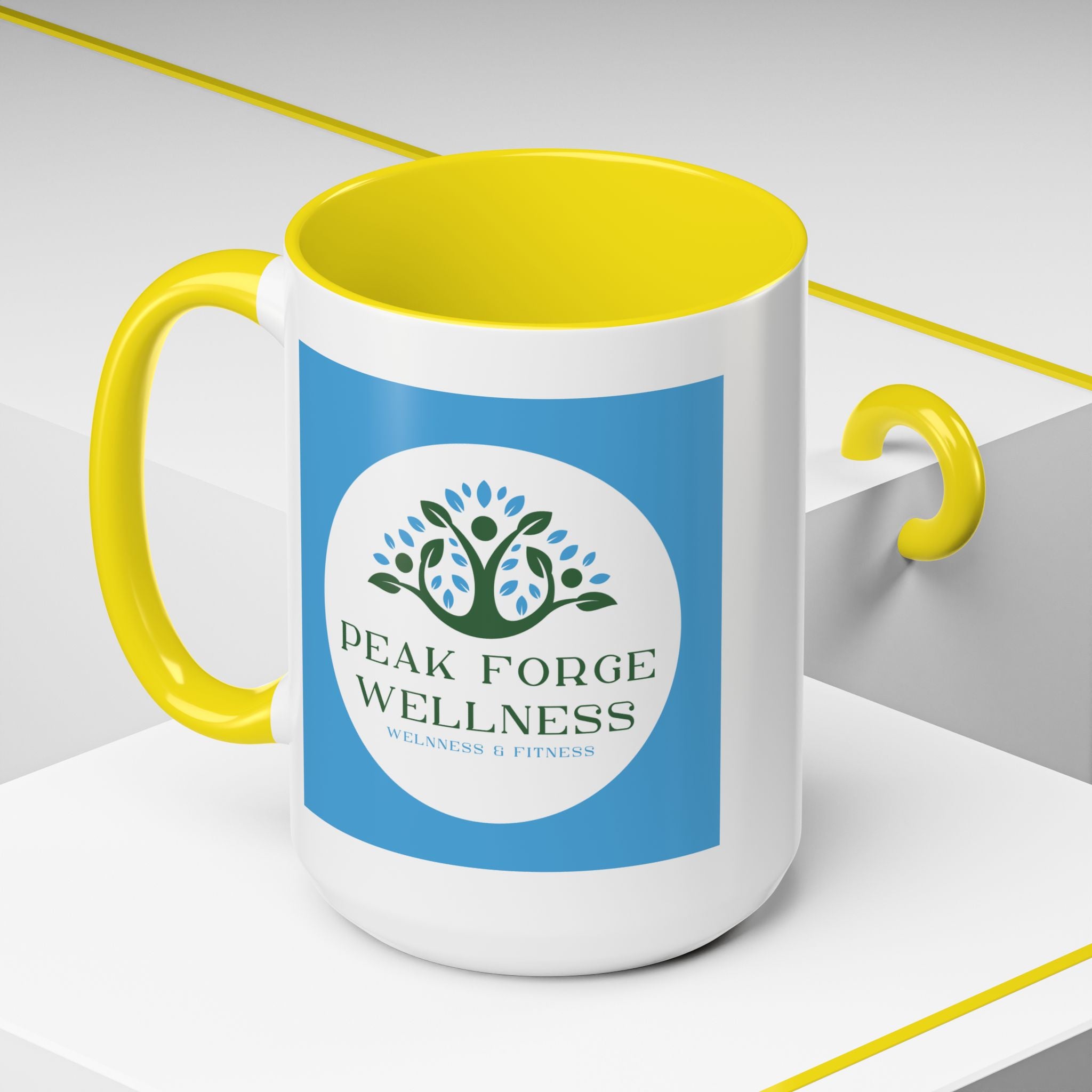 Peak Forge Wellness Logo Coffee Mug