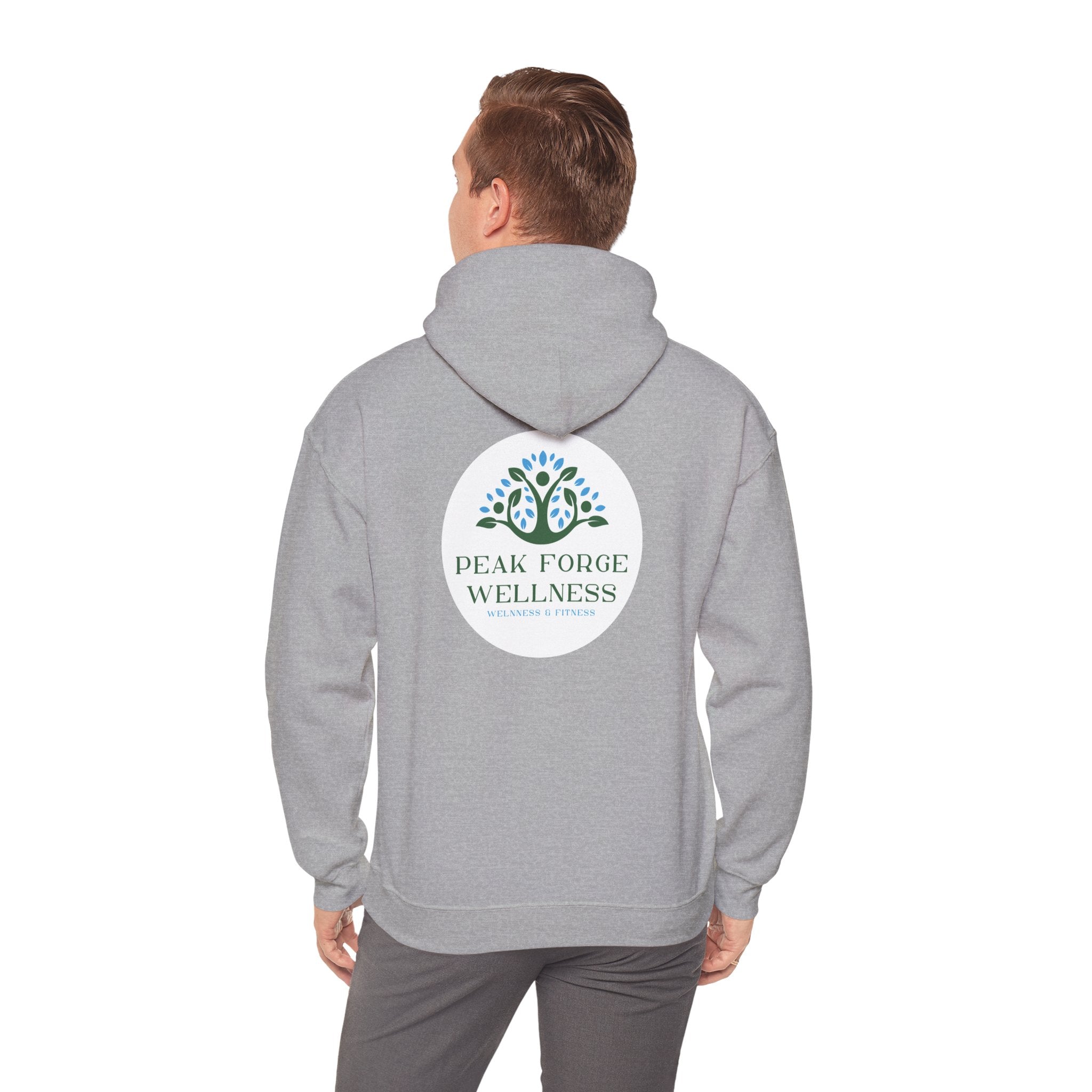 Peak Forge Wellness Logo Hooded Sweatshirt