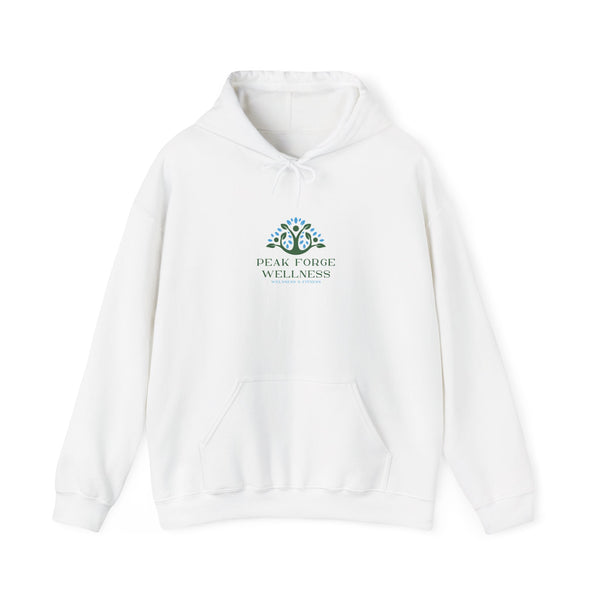 Peak Forge Wellness Logo Hooded Sweatshirt