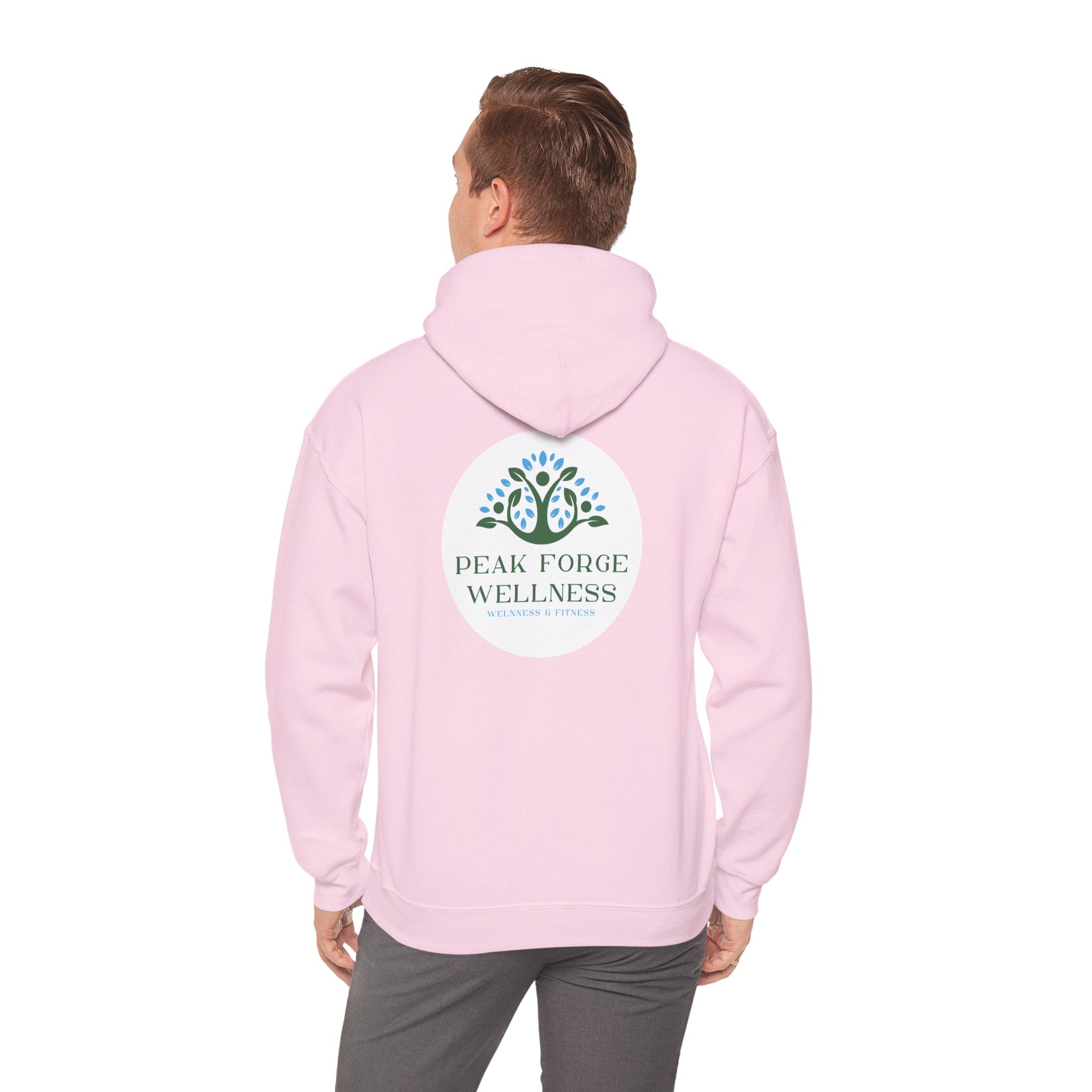 Peak Forge Wellness Logo Hooded Sweatshirt