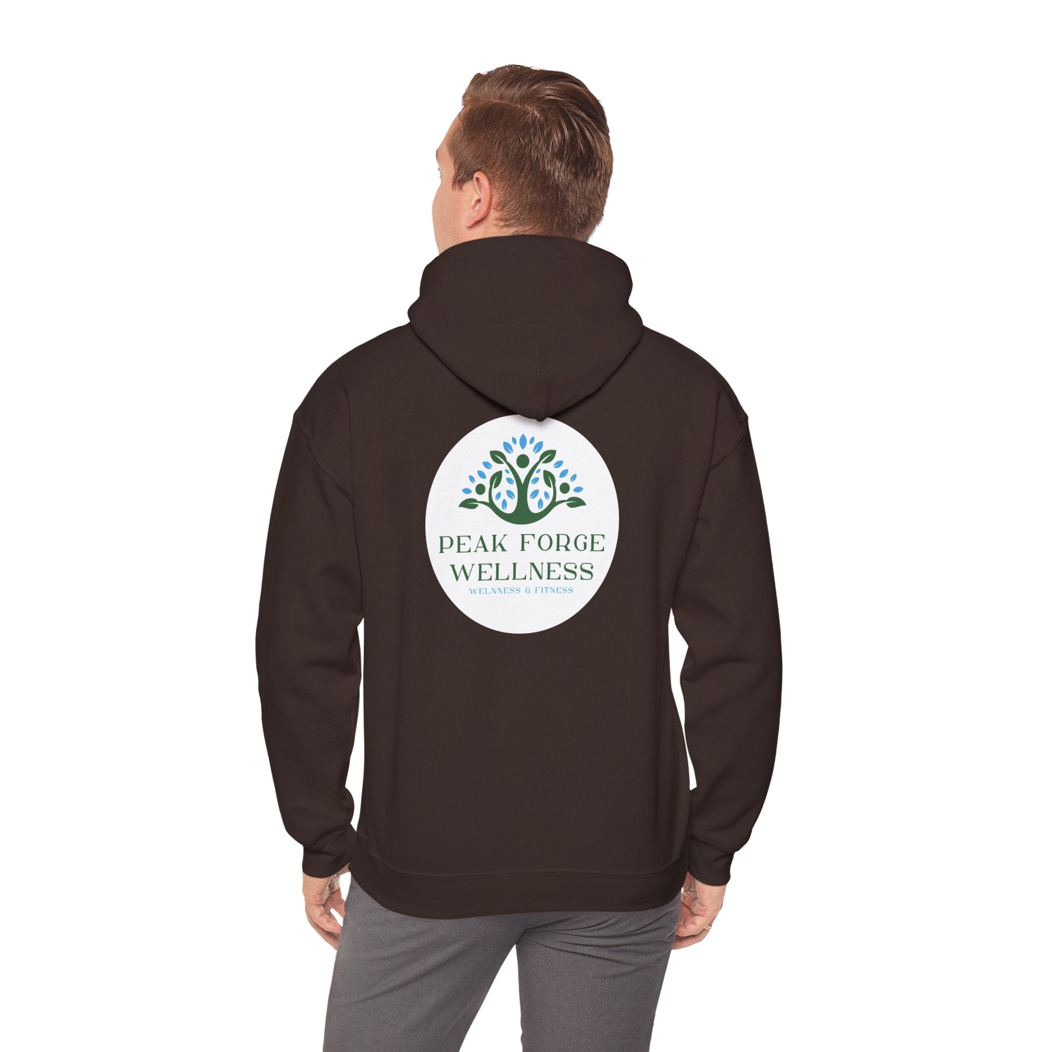 Peak Forge Wellness Logo Hooded Sweatshirt