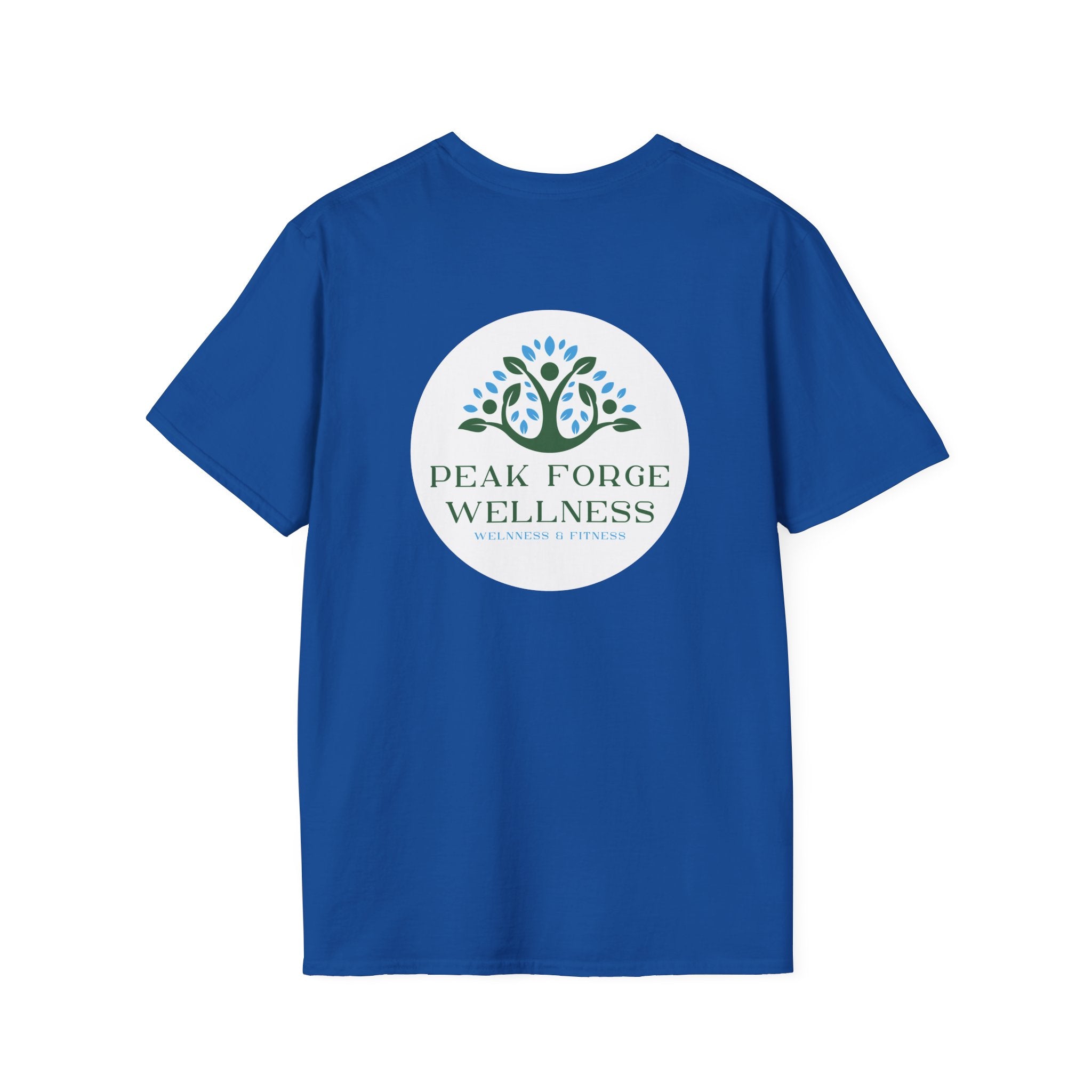Peak Forge Wellness Logo Tee - Soft-style Unisex T-Shirt