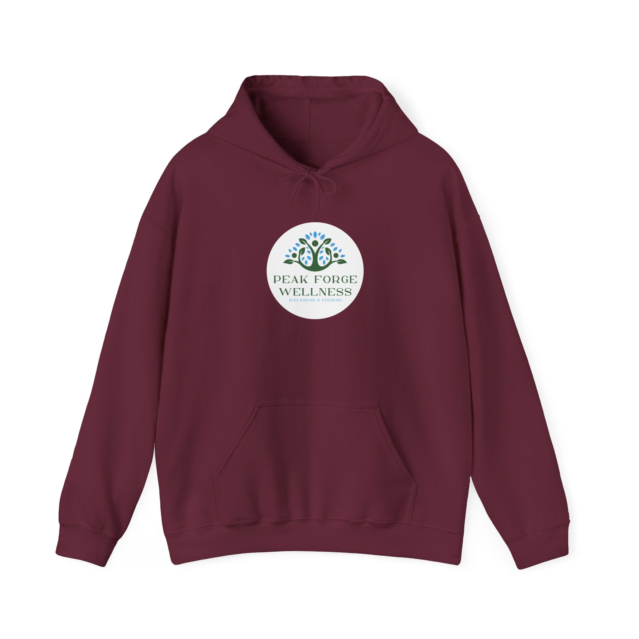 Peak Forge Wellness Logo Hooded Sweatshirt