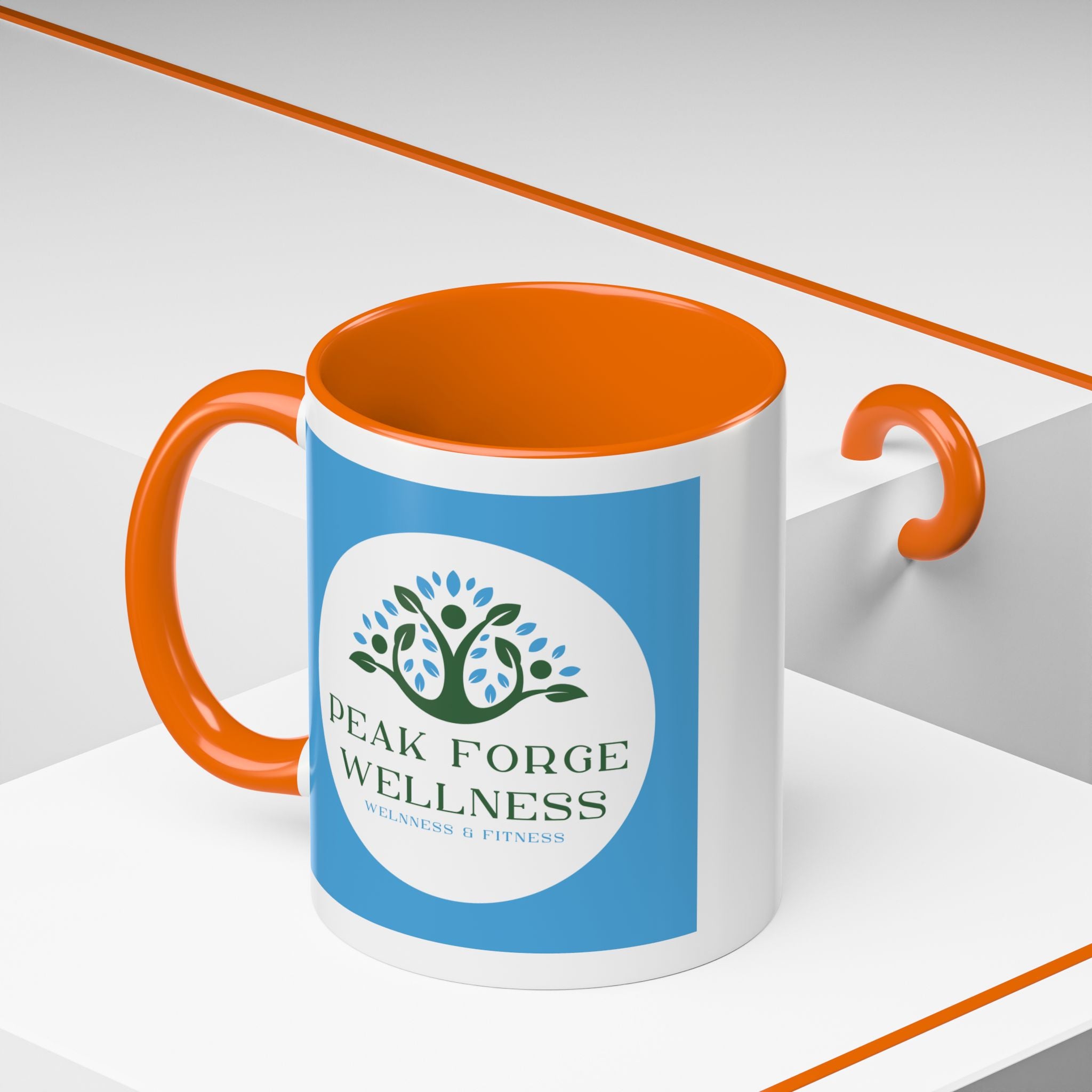 Peak Forge Wellness Logo Coffee Mug