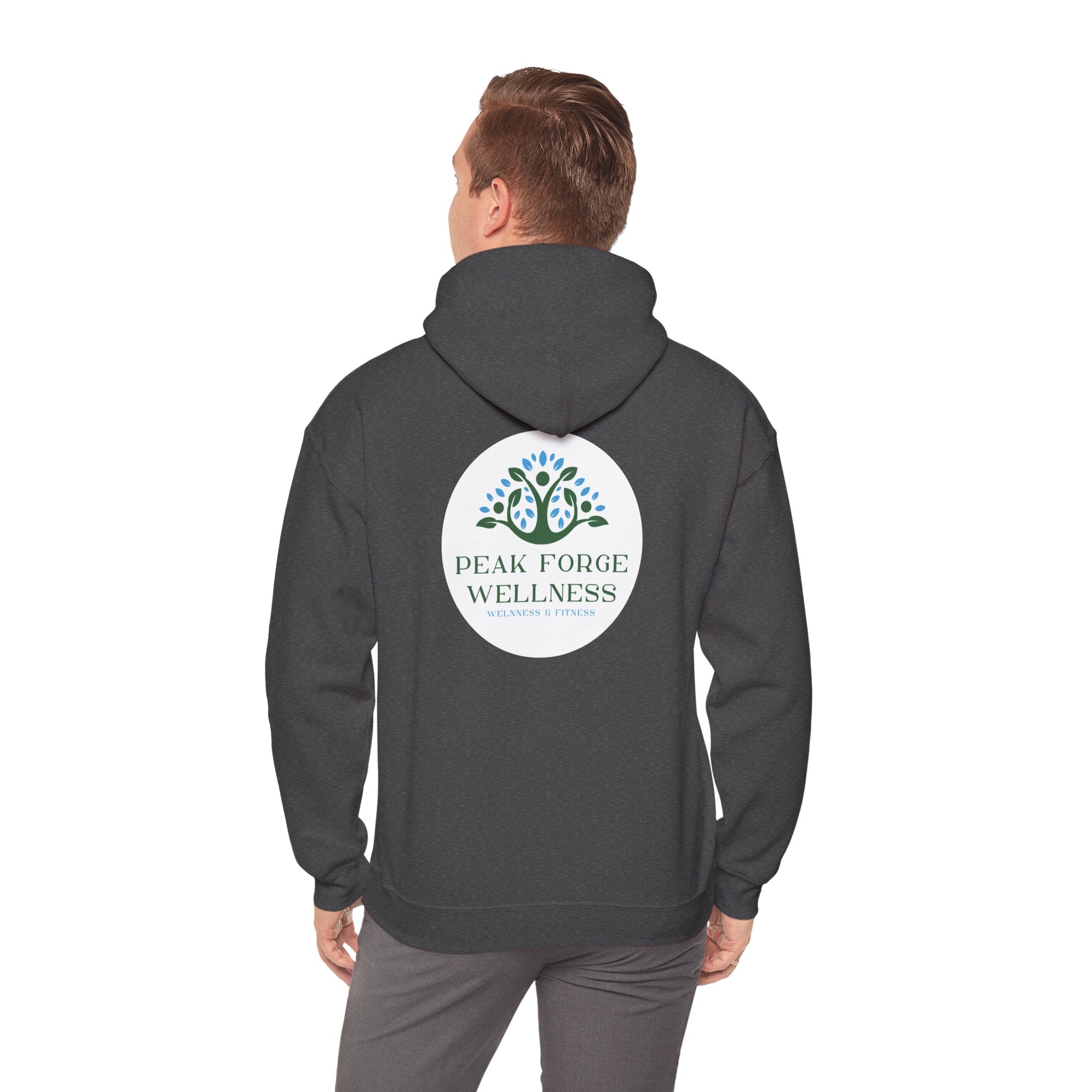 Peak Forge Wellness Logo Hooded Sweatshirt