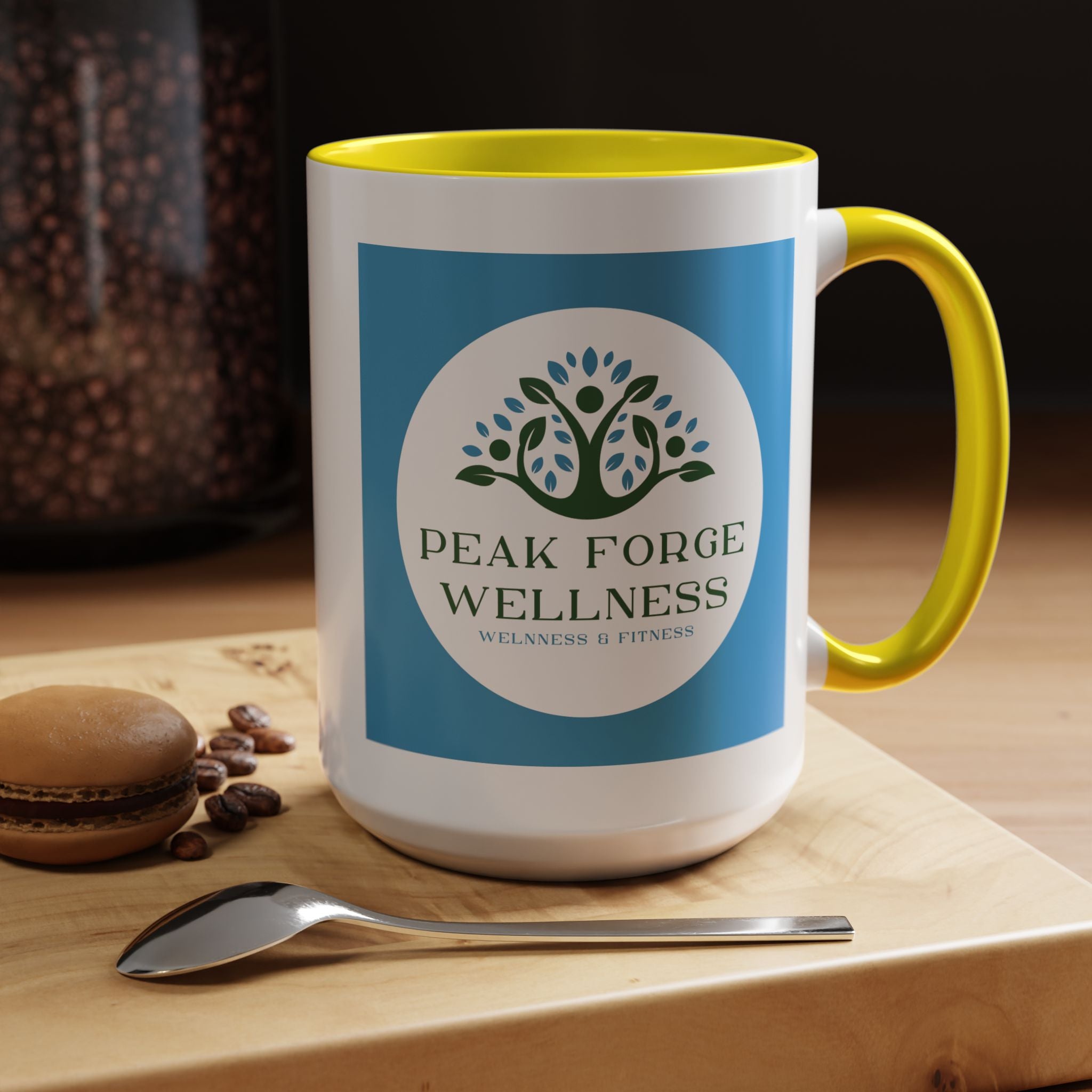 Peak Forge Wellness Logo Coffee Mug