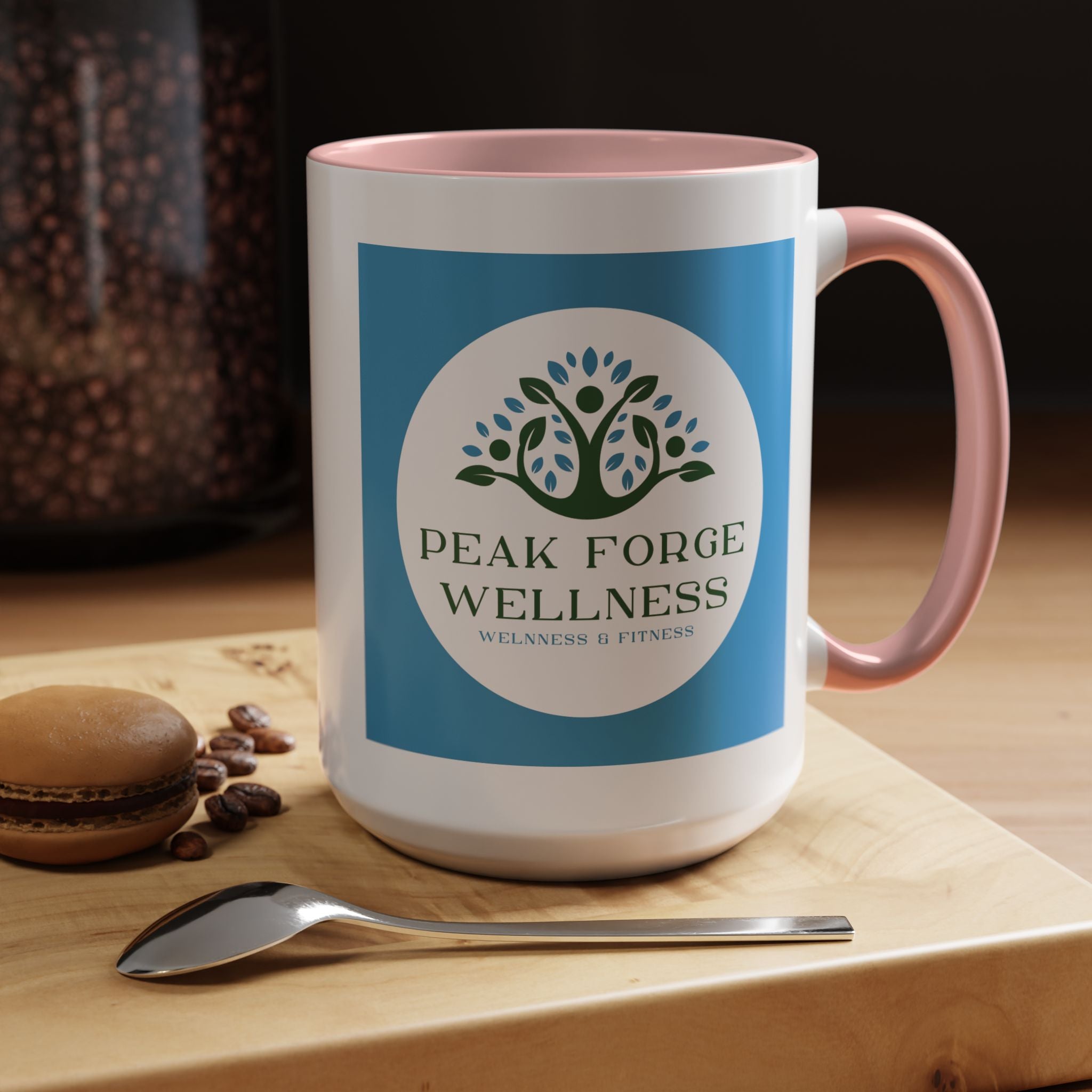 Peak Forge Wellness Logo Coffee Mug