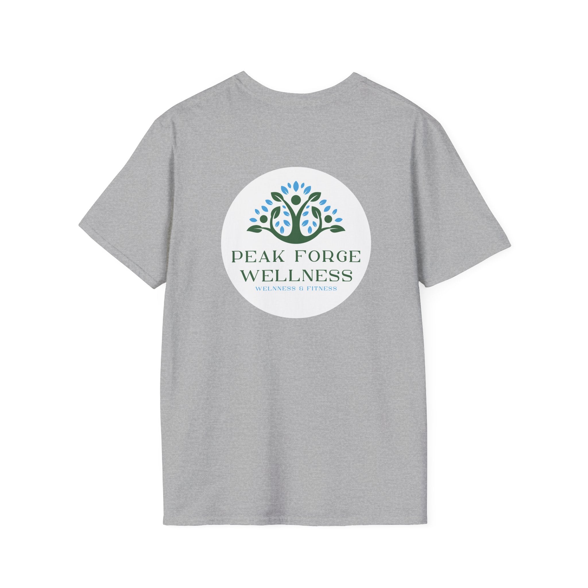 Peak Forge Wellness Logo Tee - Soft-style Unisex T-Shirt