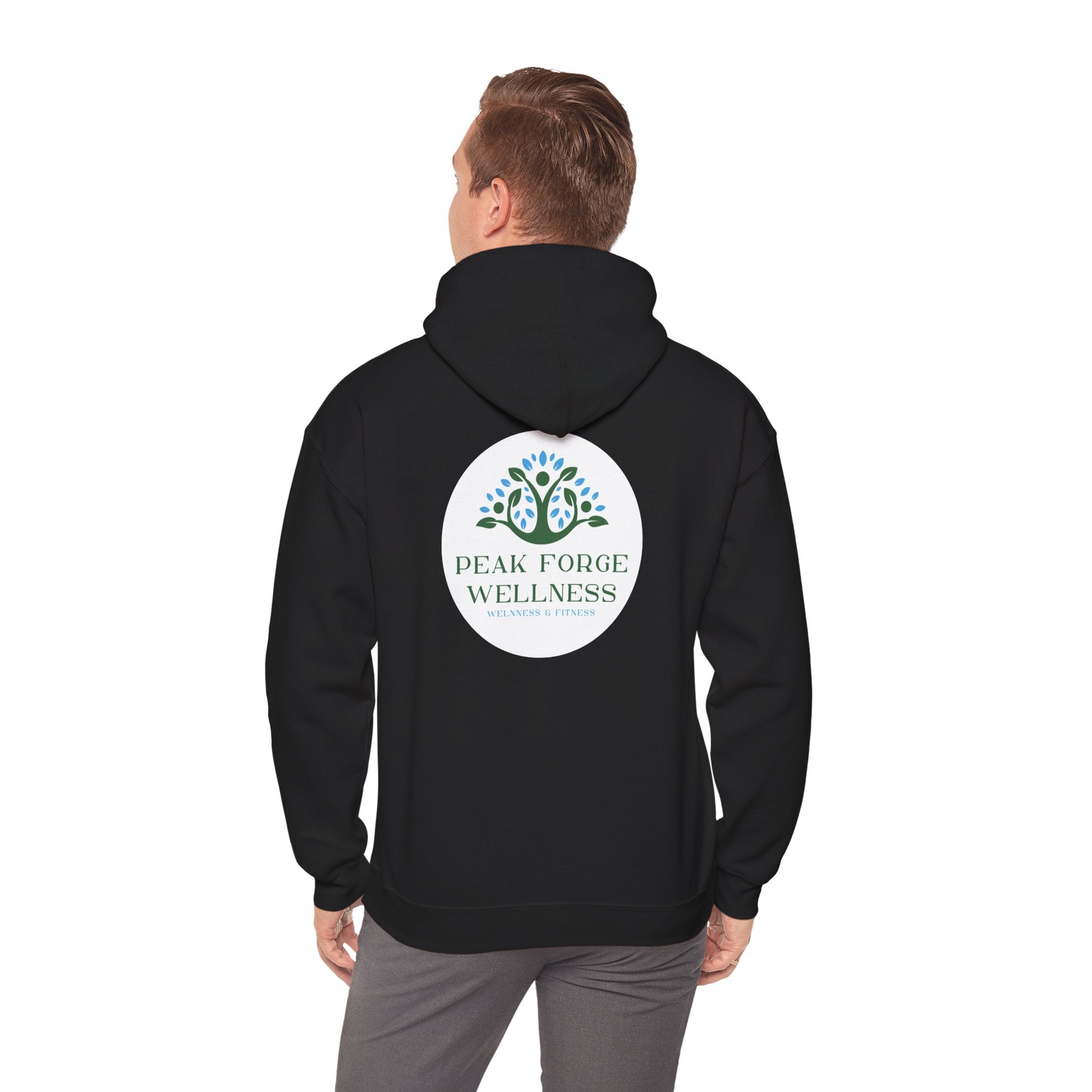Peak Forge Wellness Logo Hooded Sweatshirt