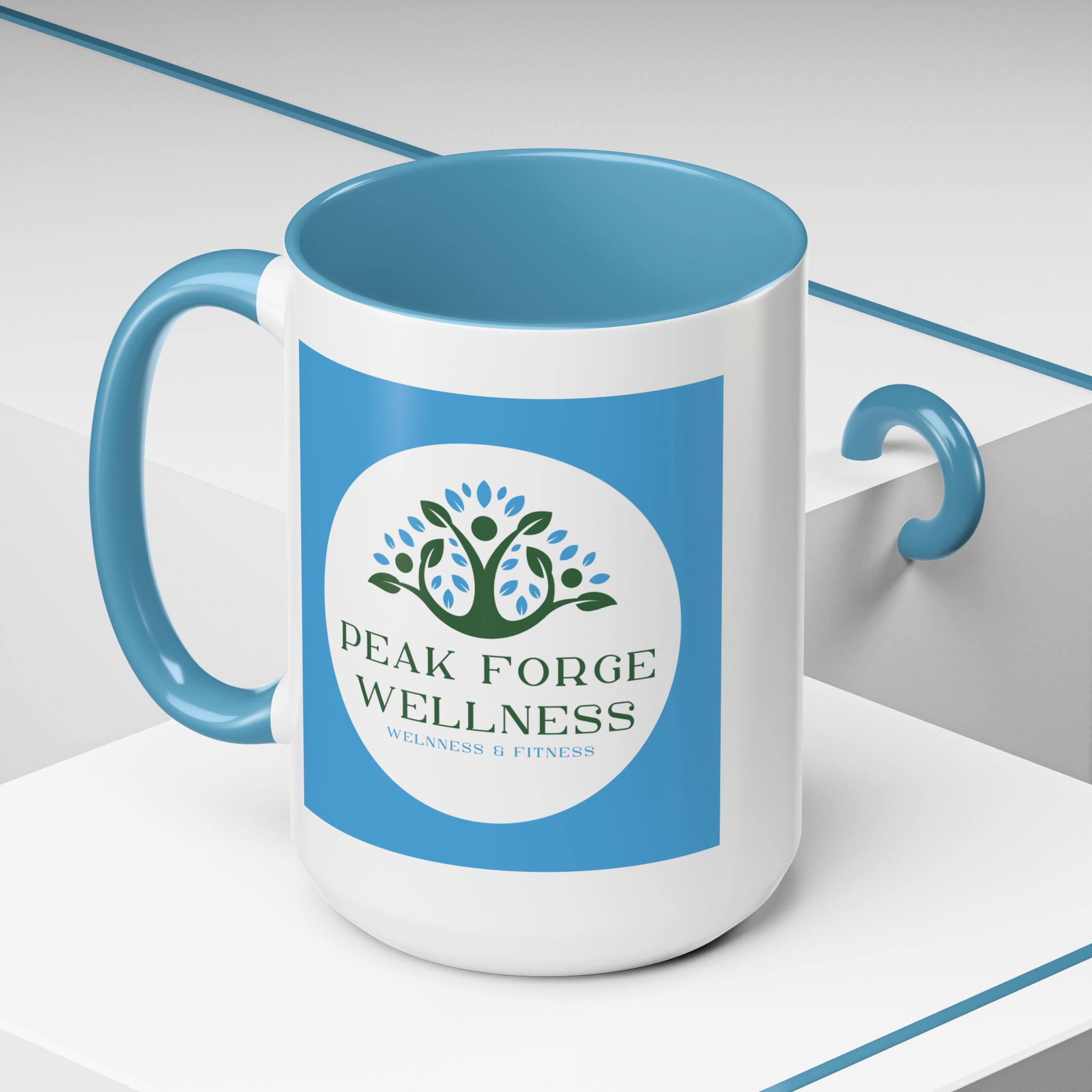 Peak Forge Wellness Logo Coffee Mug