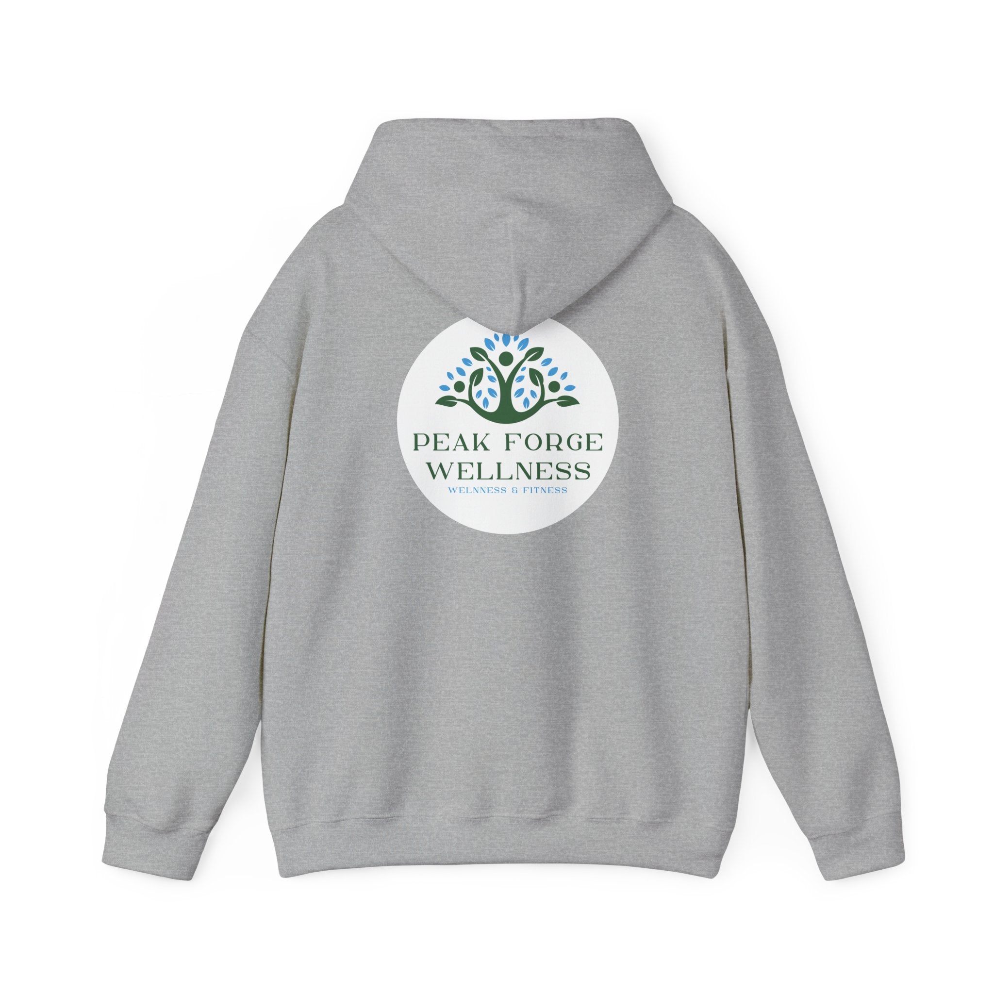 Peak Forge Wellness Logo Hooded Sweatshirt