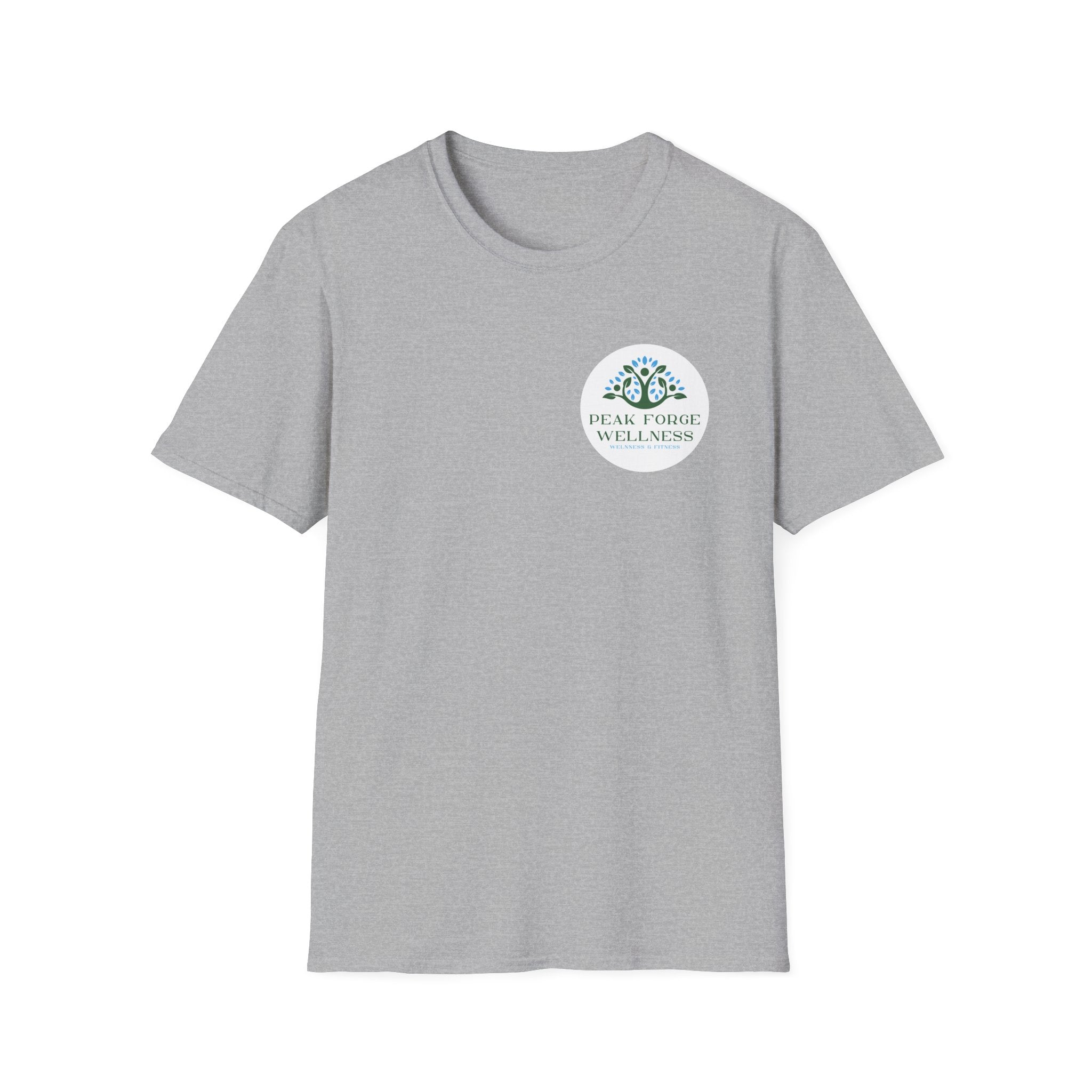 Peak Forge Wellness Logo Tee - Soft-style Unisex T-Shirt