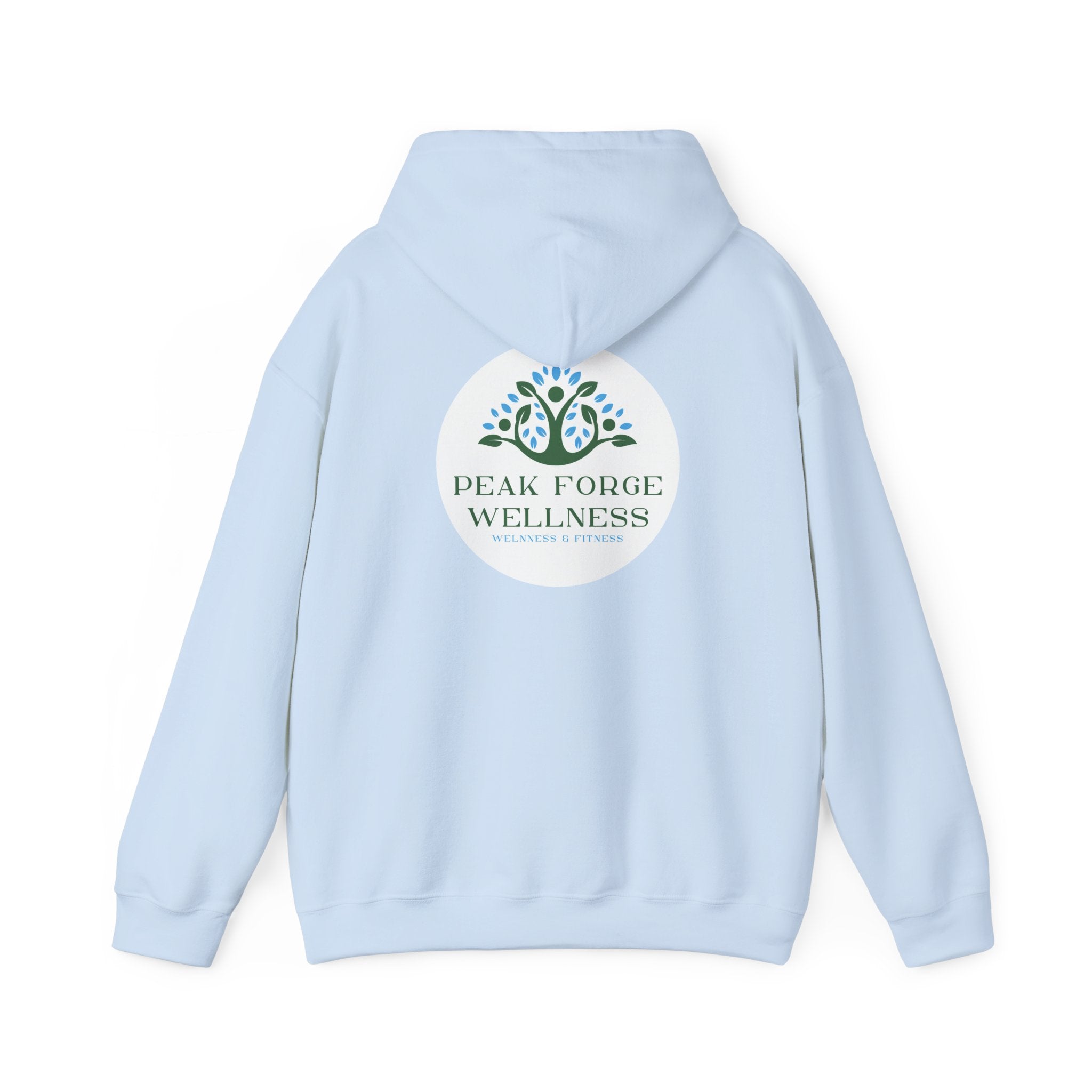 Peak Forge Wellness Logo Hooded Sweatshirt