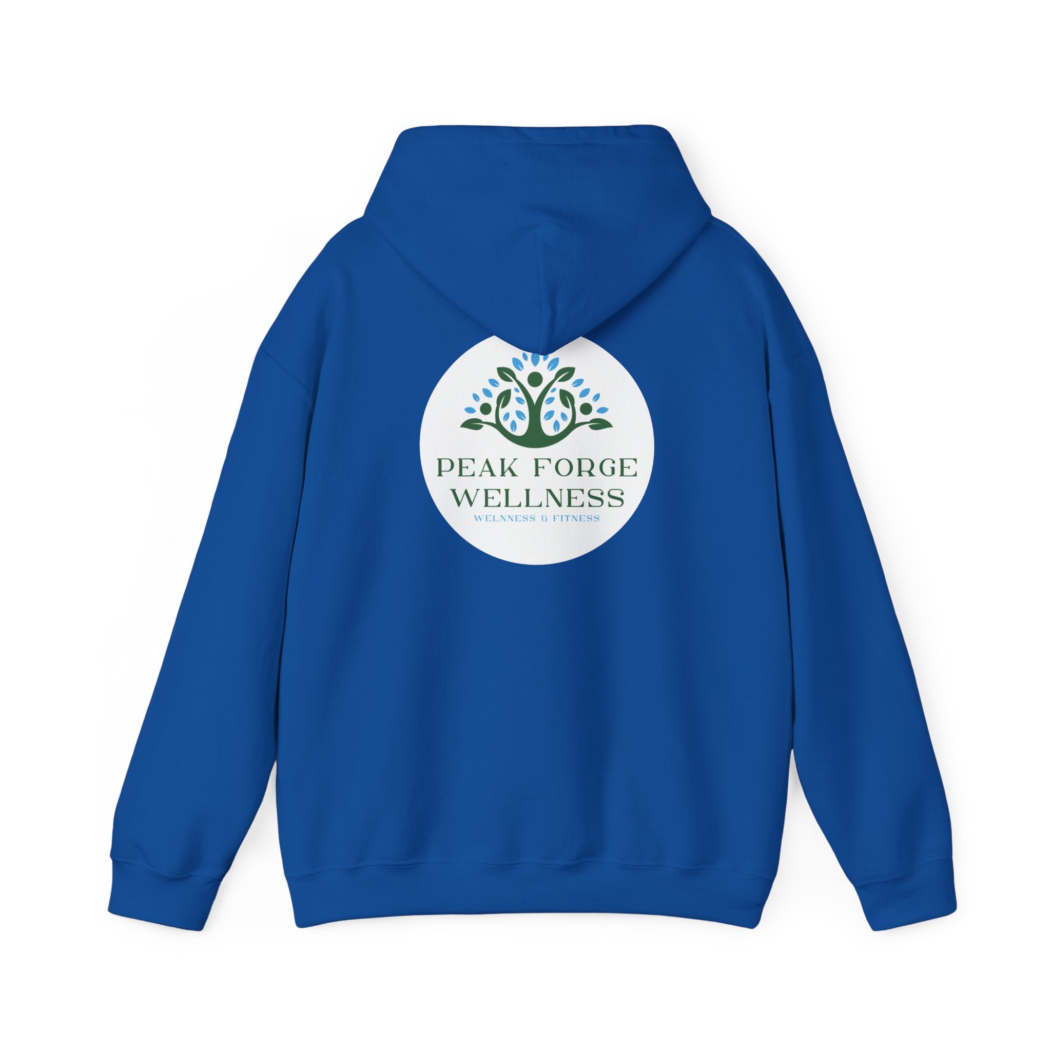 Peak Forge Wellness Logo Hooded Sweatshirt
