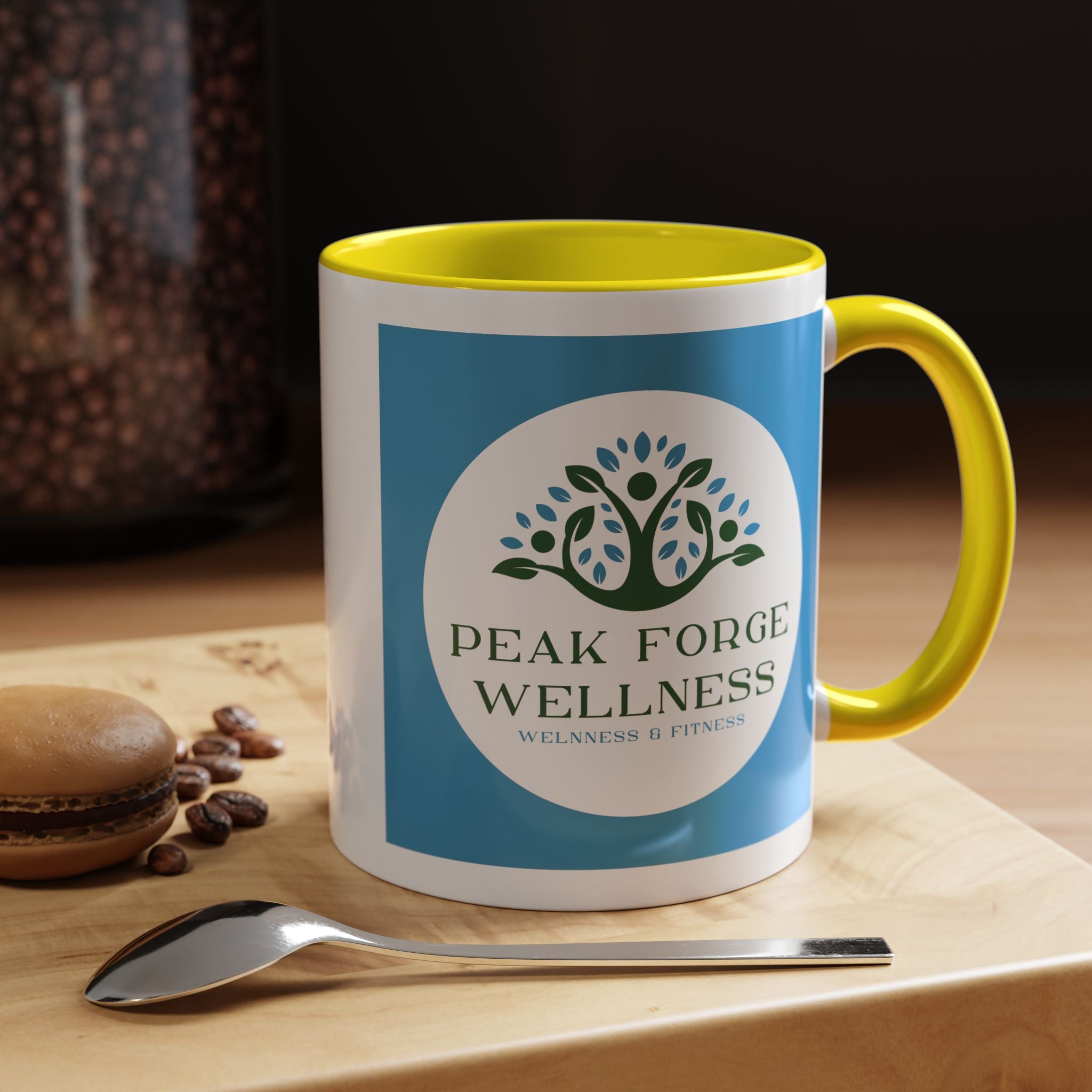 Peak Forge Wellness Logo Coffee Mug