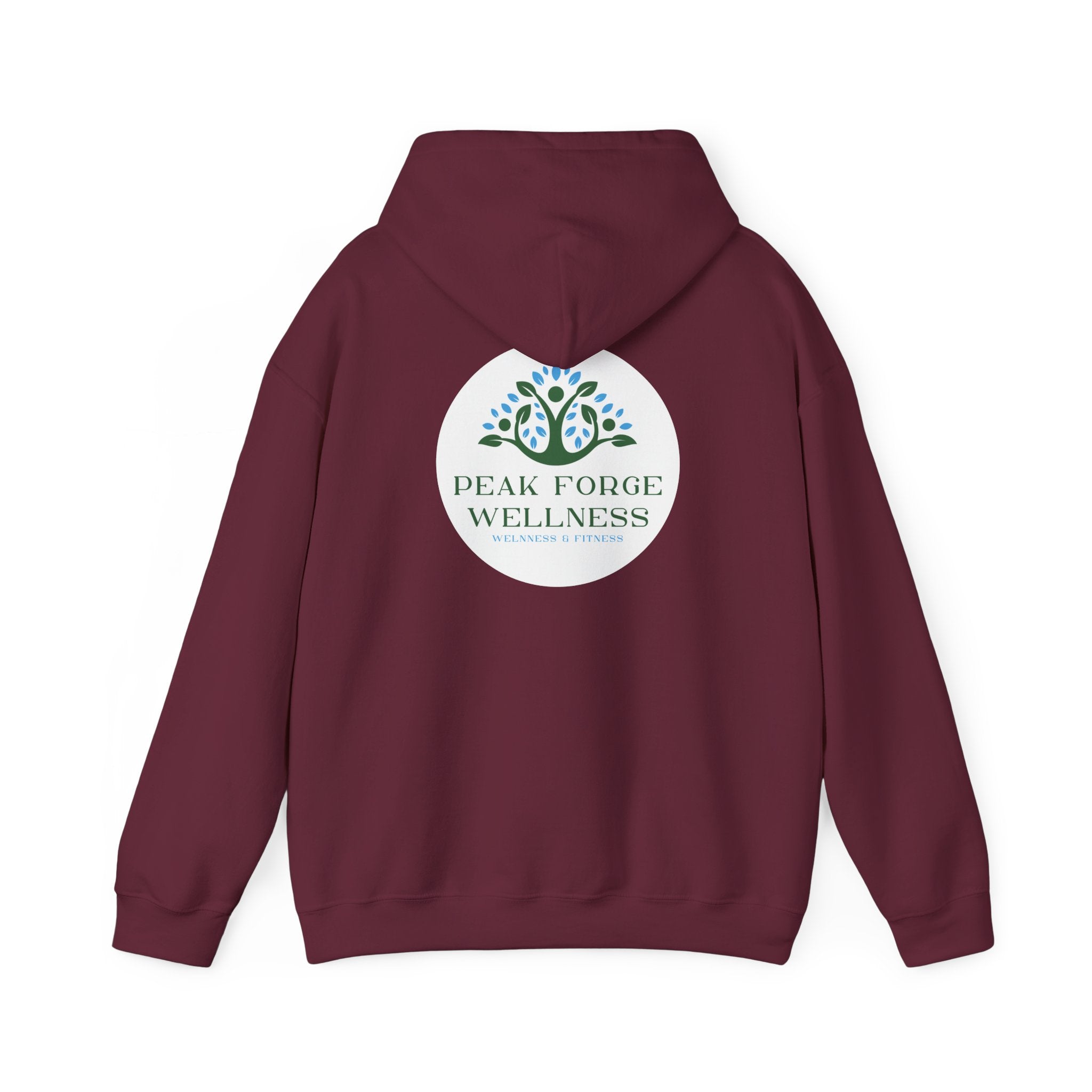 Peak Forge Wellness Logo Hooded Sweatshirt