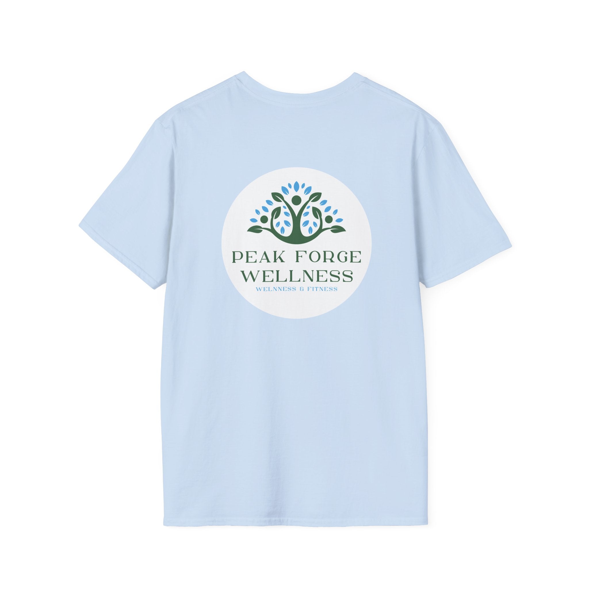 Peak Forge Wellness Logo Tee - Soft-style Unisex T-Shirt