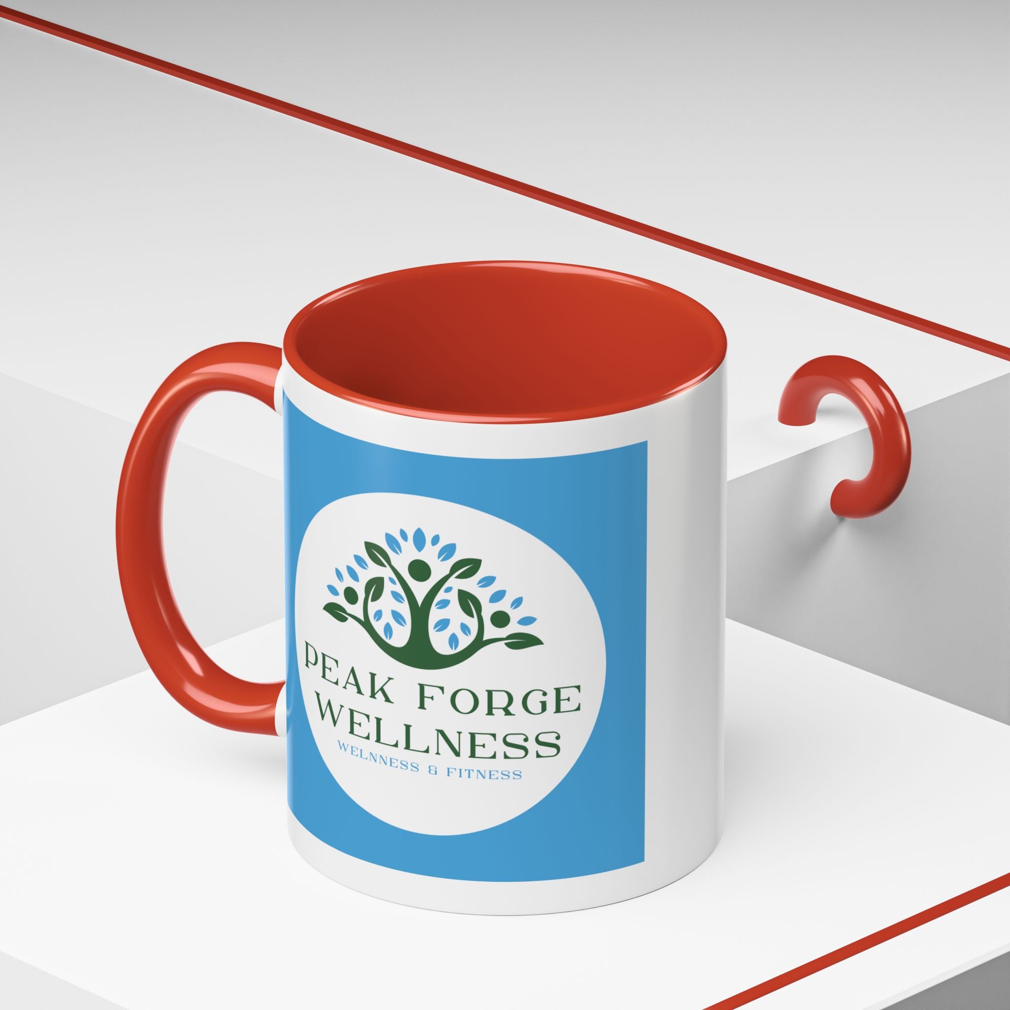 Peak Forge Wellness Logo Coffee Mug