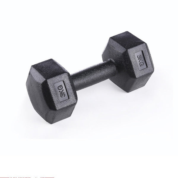 Rubberized Dumbbells Home Gym Strength Training Fitness Weights for Men