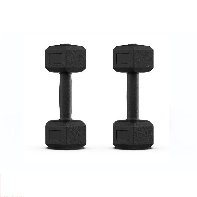 Rubberized Dumbbells Home Gym Strength Training Fitness Weights for Men