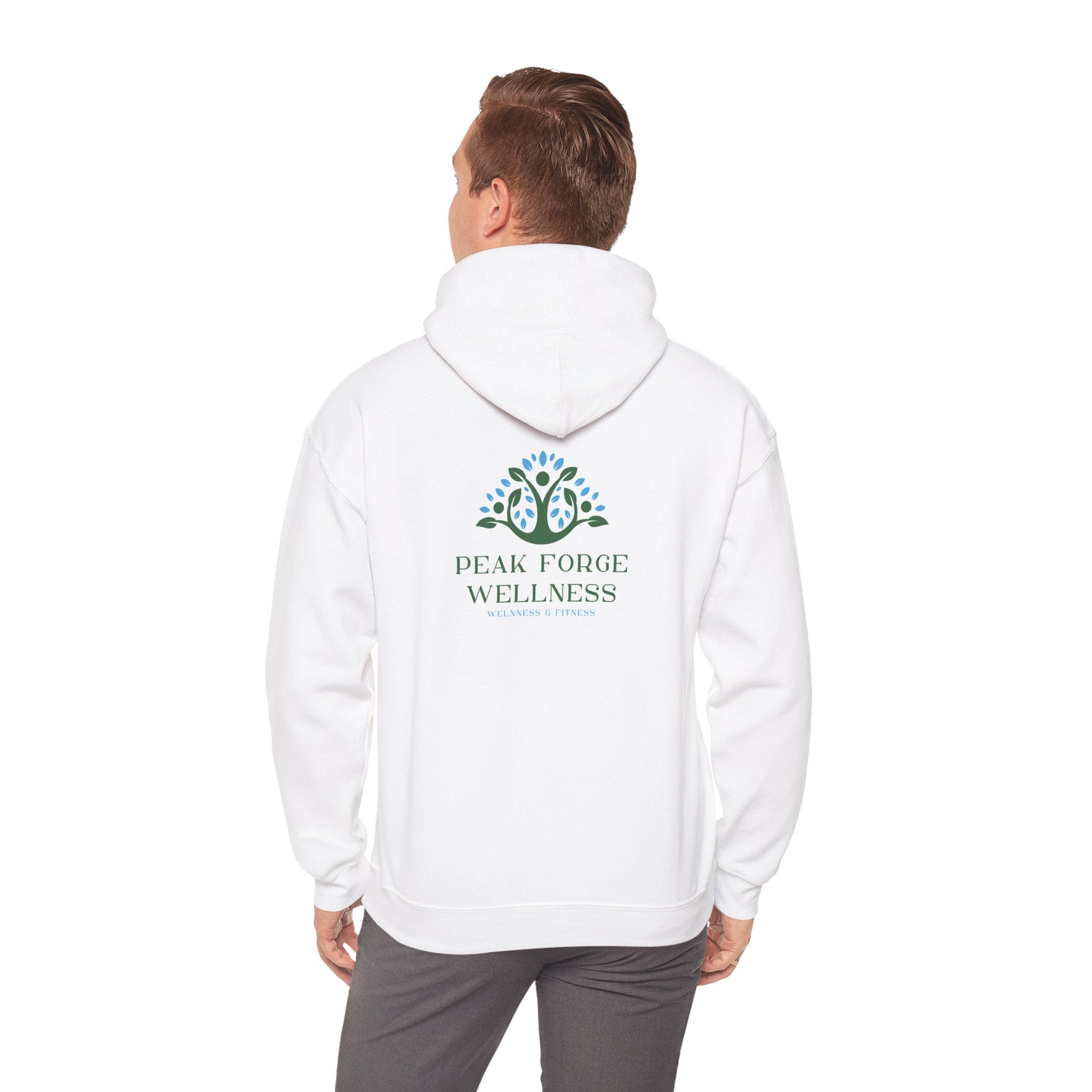 Peak Forge Wellness Logo Hooded Sweatshirt