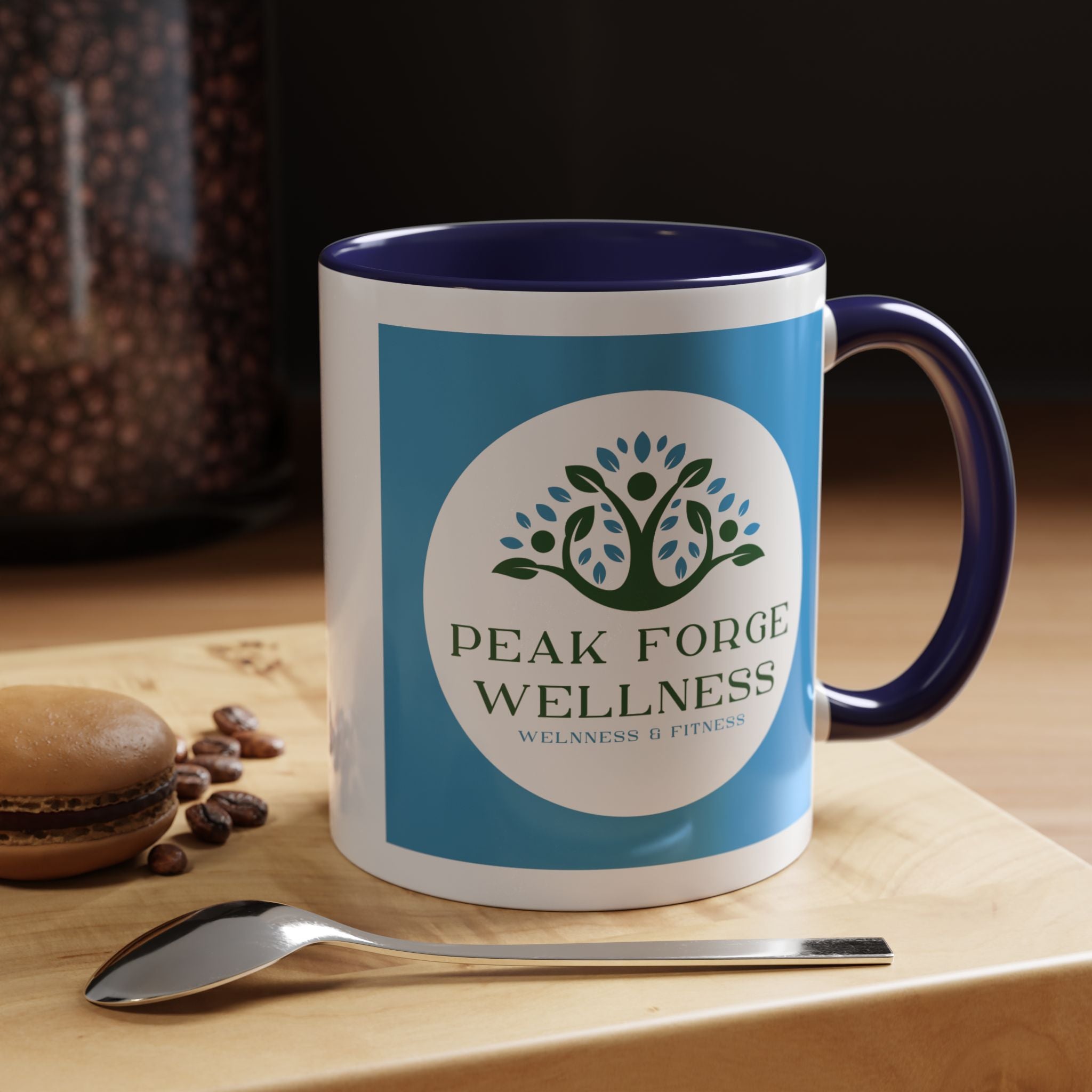 Peak Forge Wellness Logo Coffee Mug