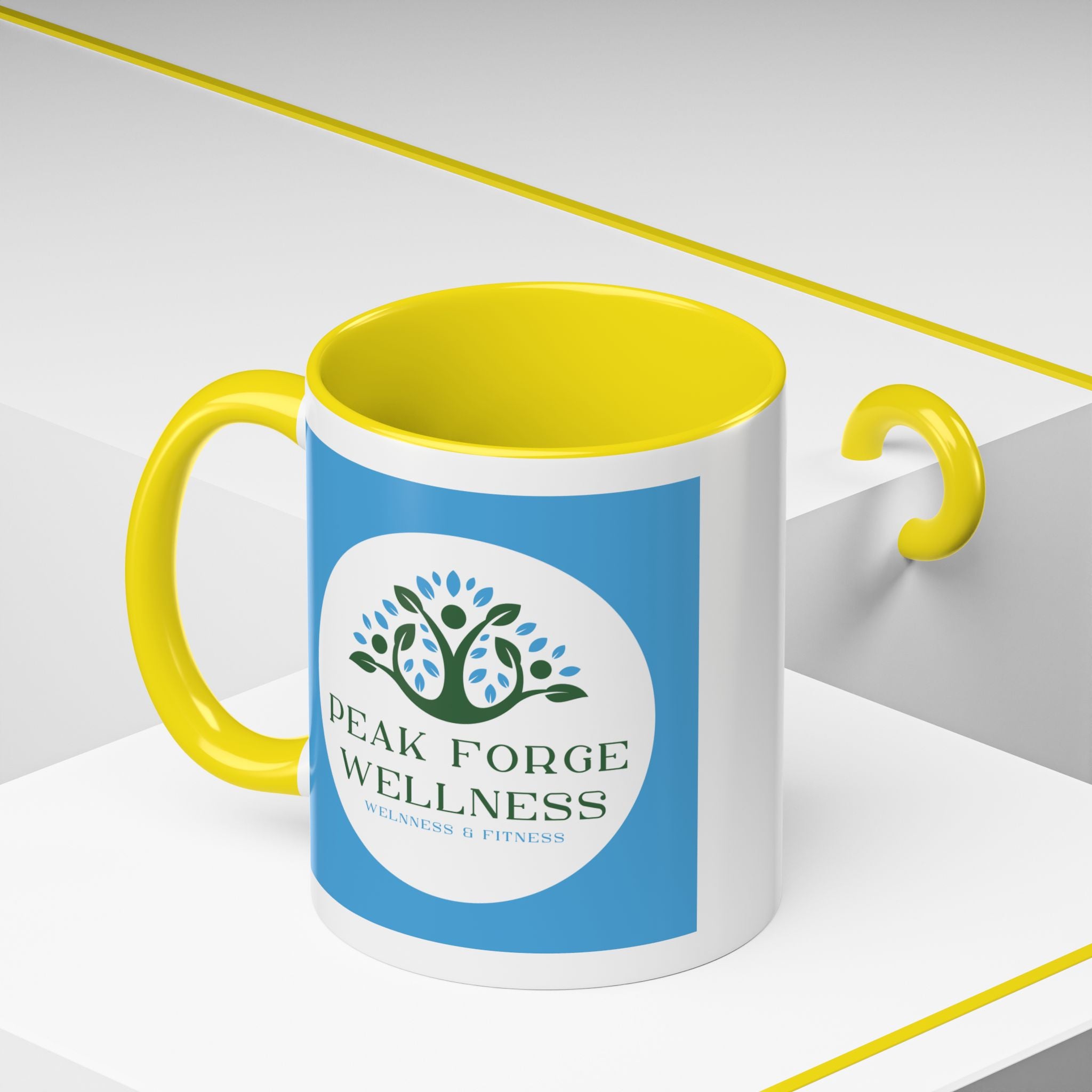 Peak Forge Wellness Logo Coffee Mug