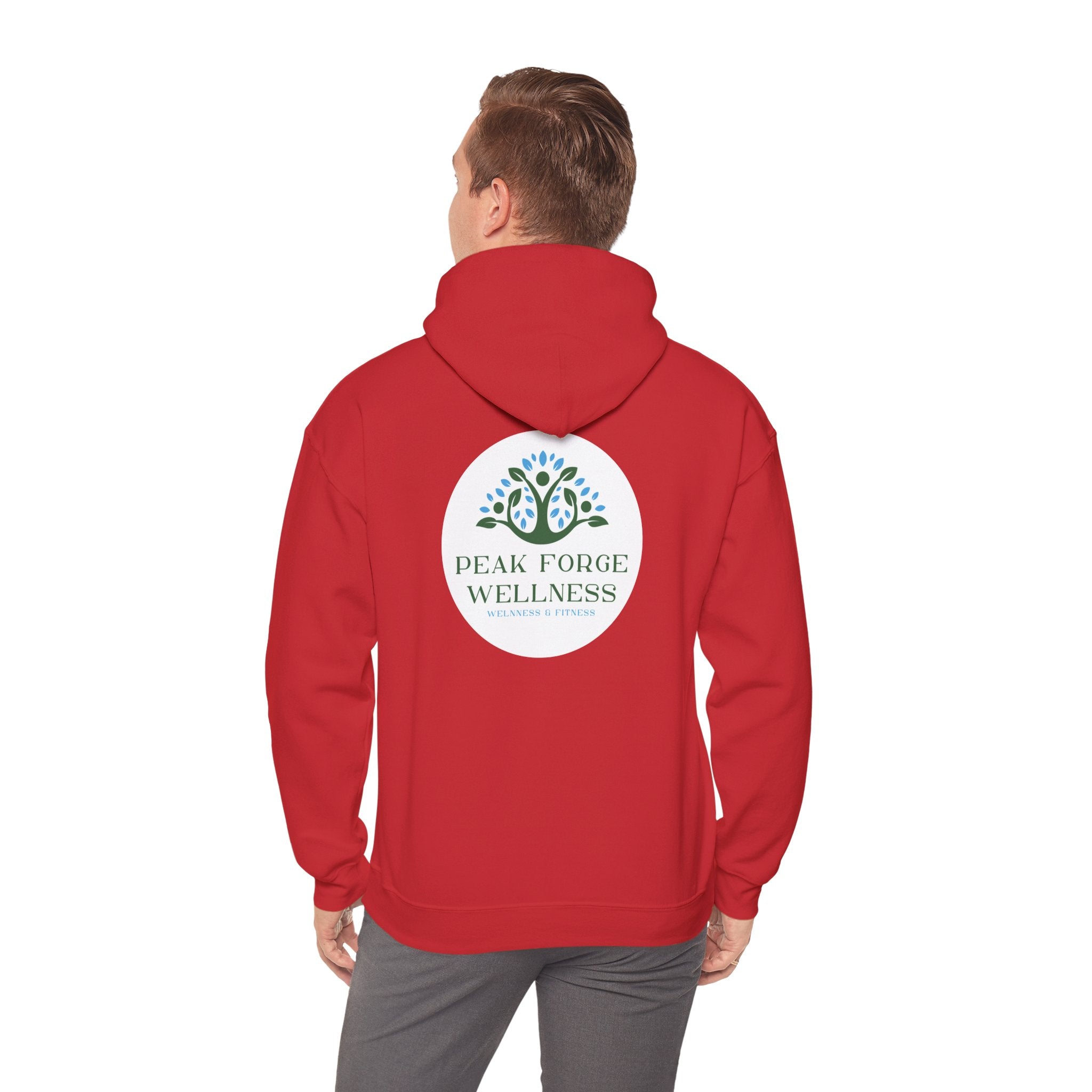 Peak Forge Wellness Logo Hooded Sweatshirt