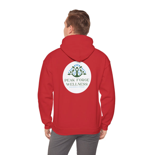 Peak Forge Wellness Logo Hooded Sweatshirt