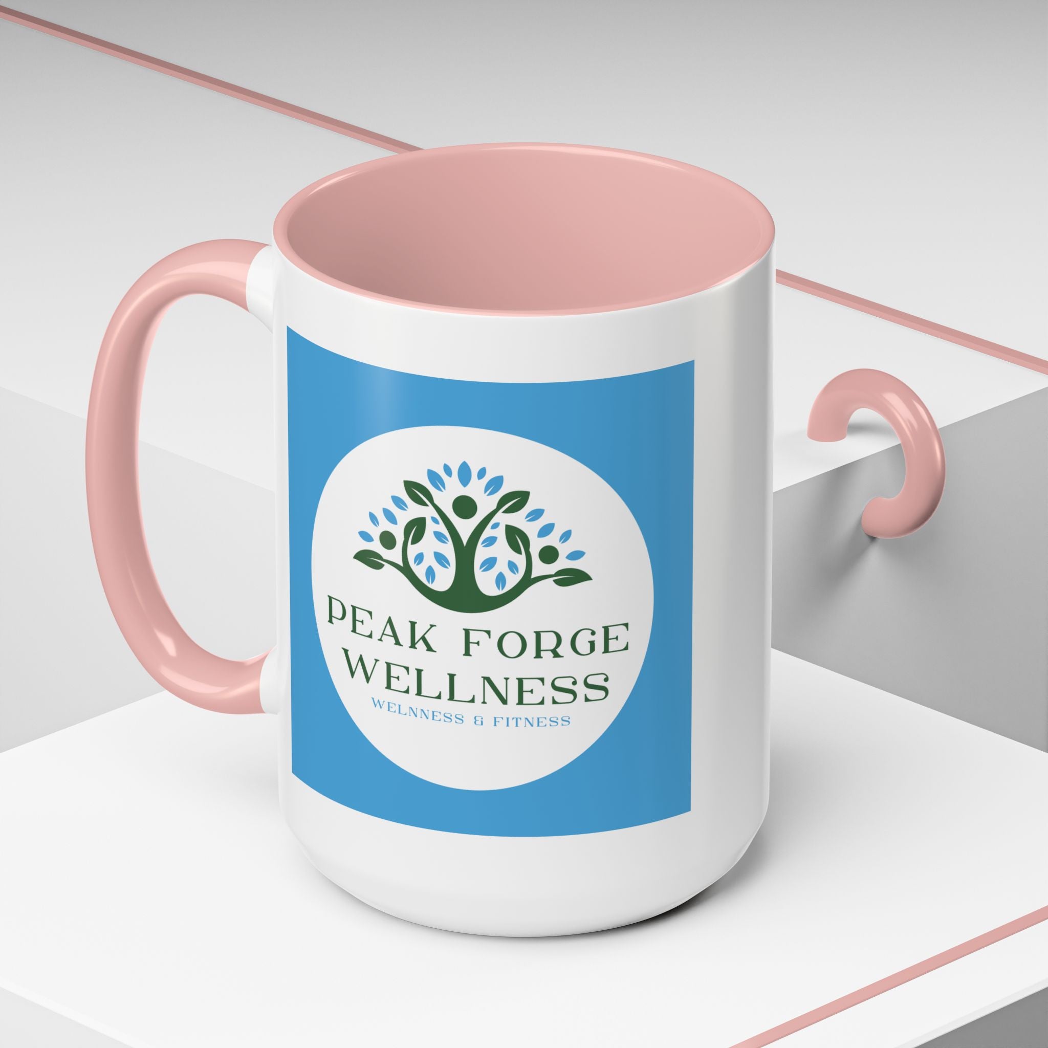 Peak Forge Wellness Logo Coffee Mug