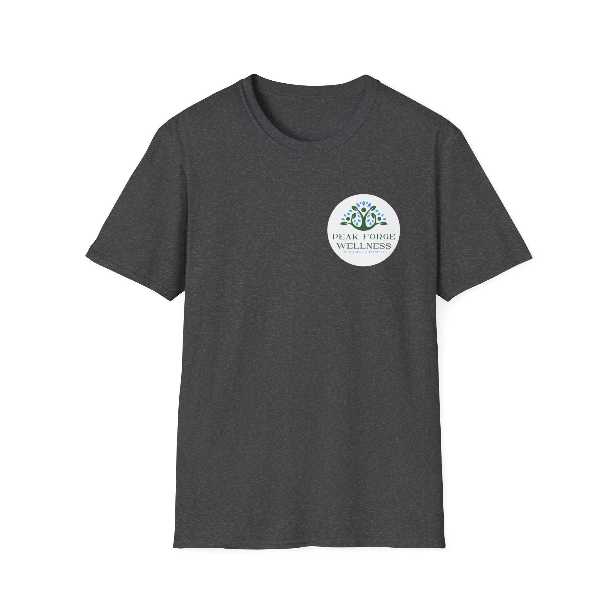 Peak Forge Wellness Logo Tee - Soft-style Unisex T-Shirt