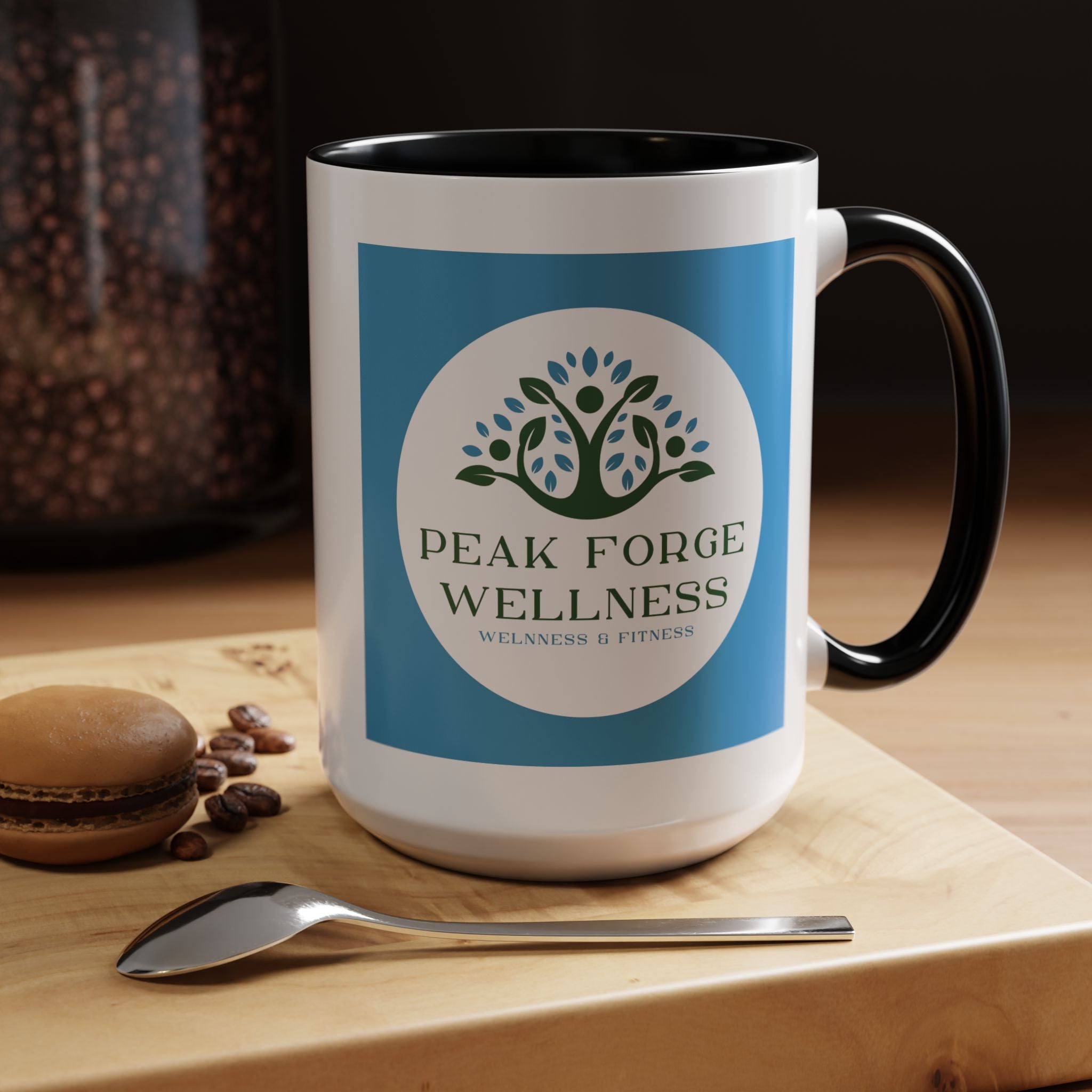 Peak Forge Wellness Logo Coffee Mug
