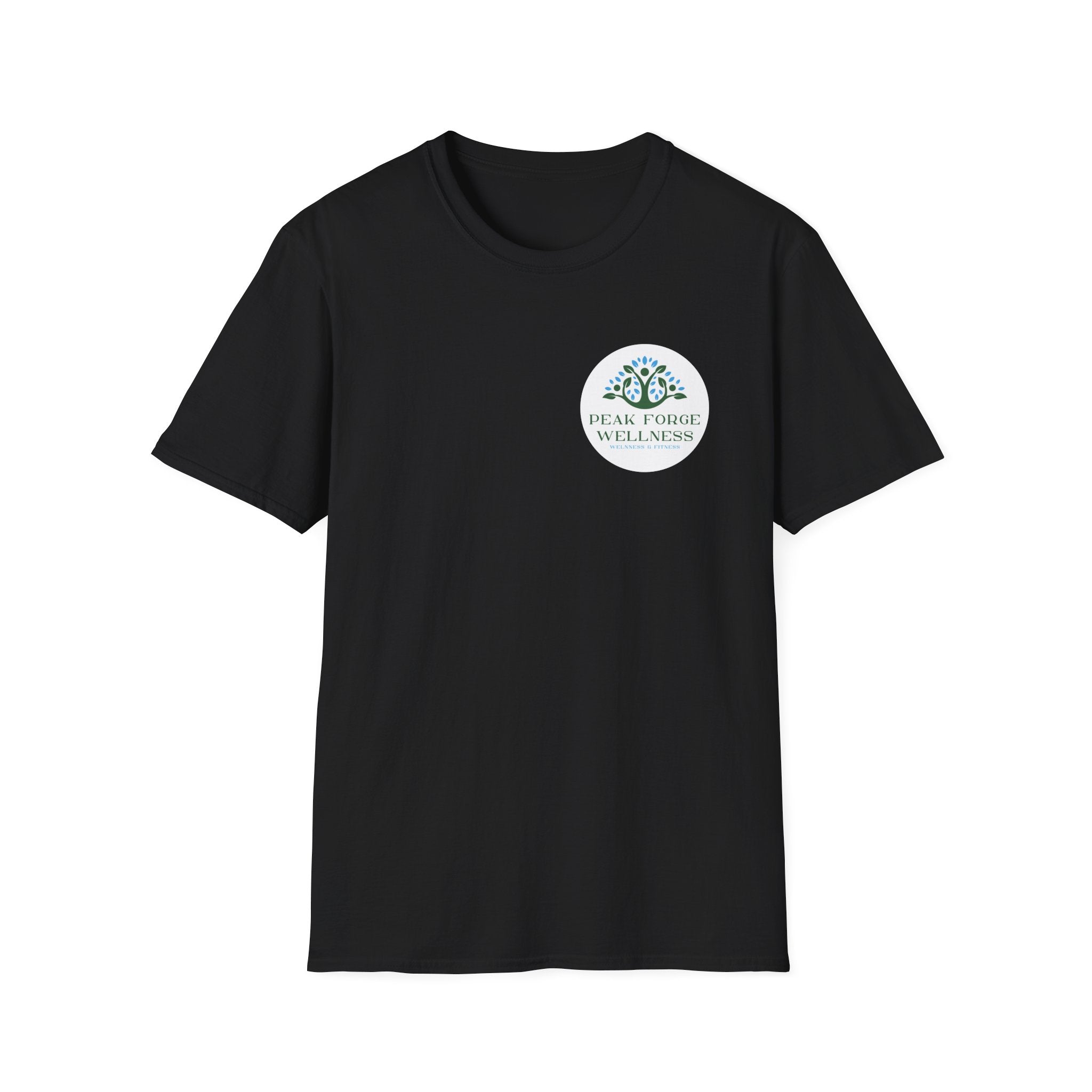 Peak Forge Wellness Logo Tee - Soft-style Unisex T-Shirt