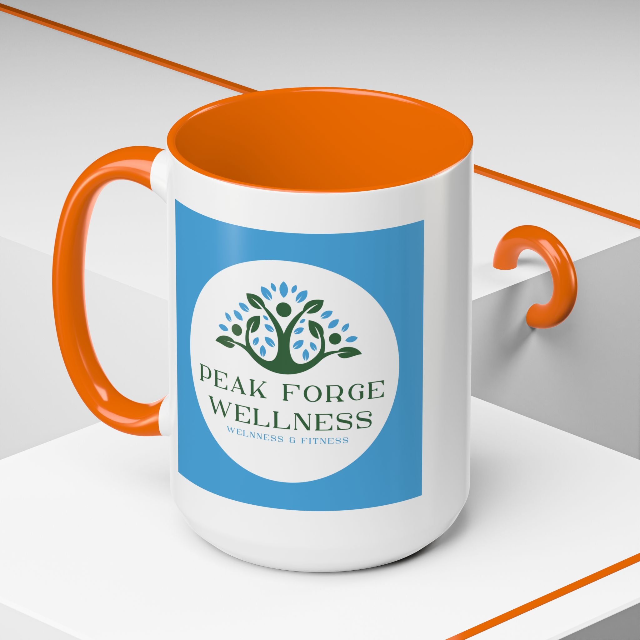 Peak Forge Wellness Logo Coffee Mug