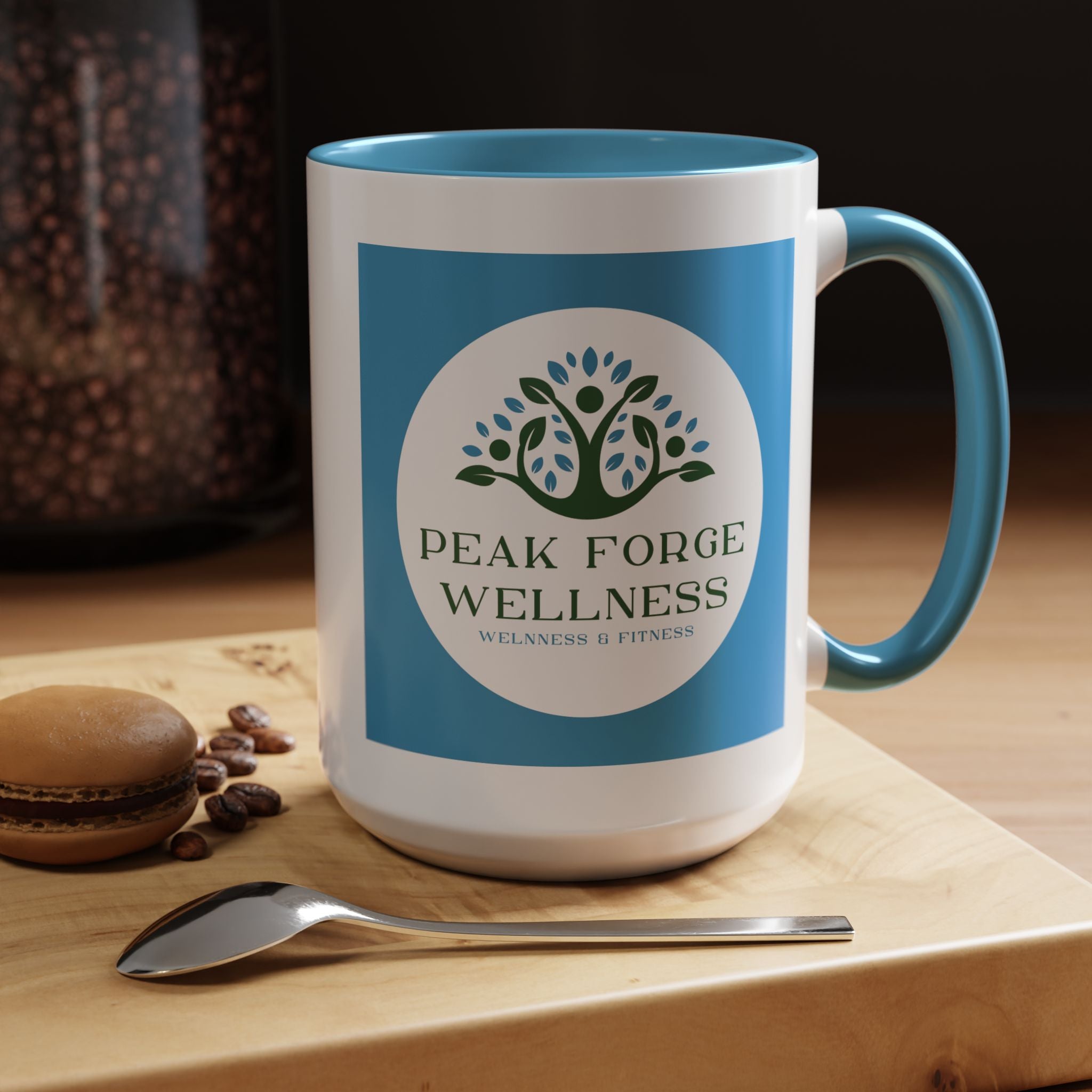 Peak Forge Wellness Logo Coffee Mug