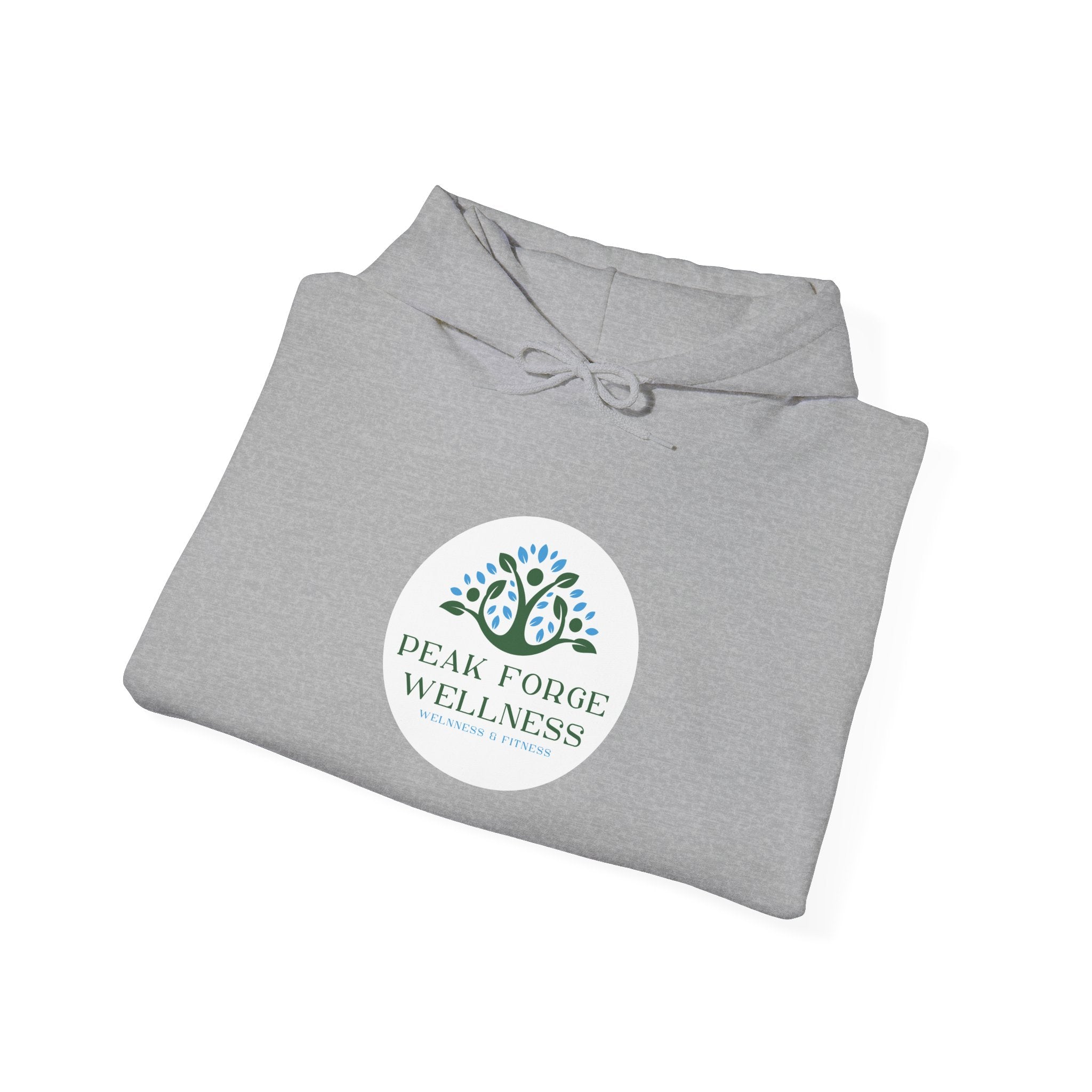 Peak Forge Wellness Logo Hooded Sweatshirt