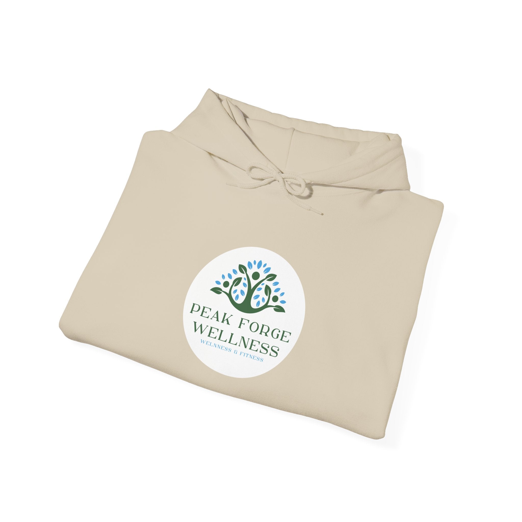 Peak Forge Wellness Logo Hooded Sweatshirt