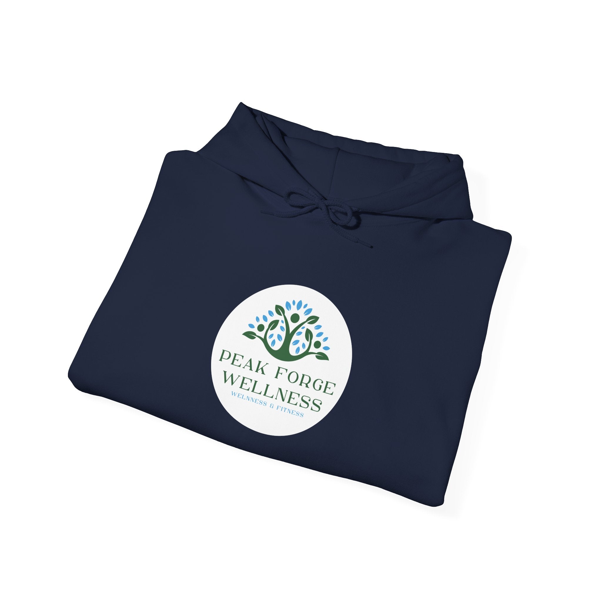 Peak Forge Wellness Logo Hooded Sweatshirt
