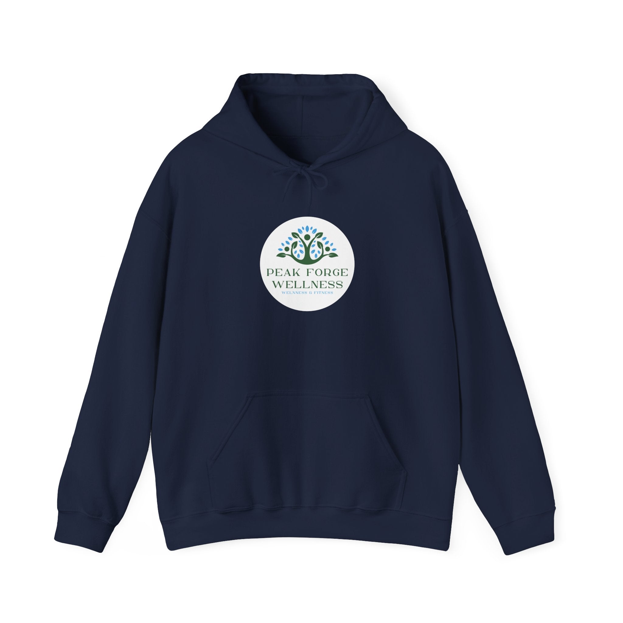Peak Forge Wellness Logo Hooded Sweatshirt