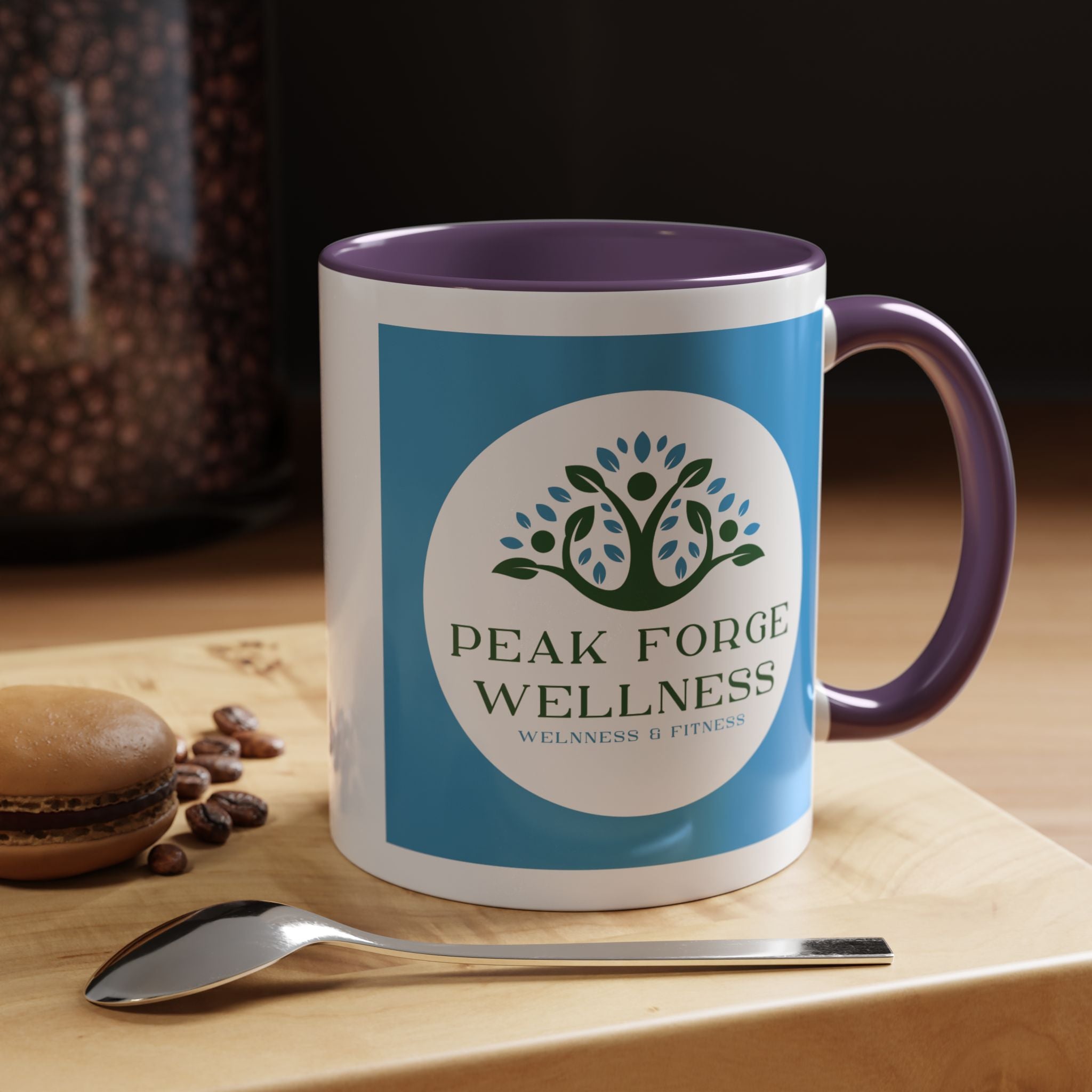 Peak Forge Wellness Logo Coffee Mug