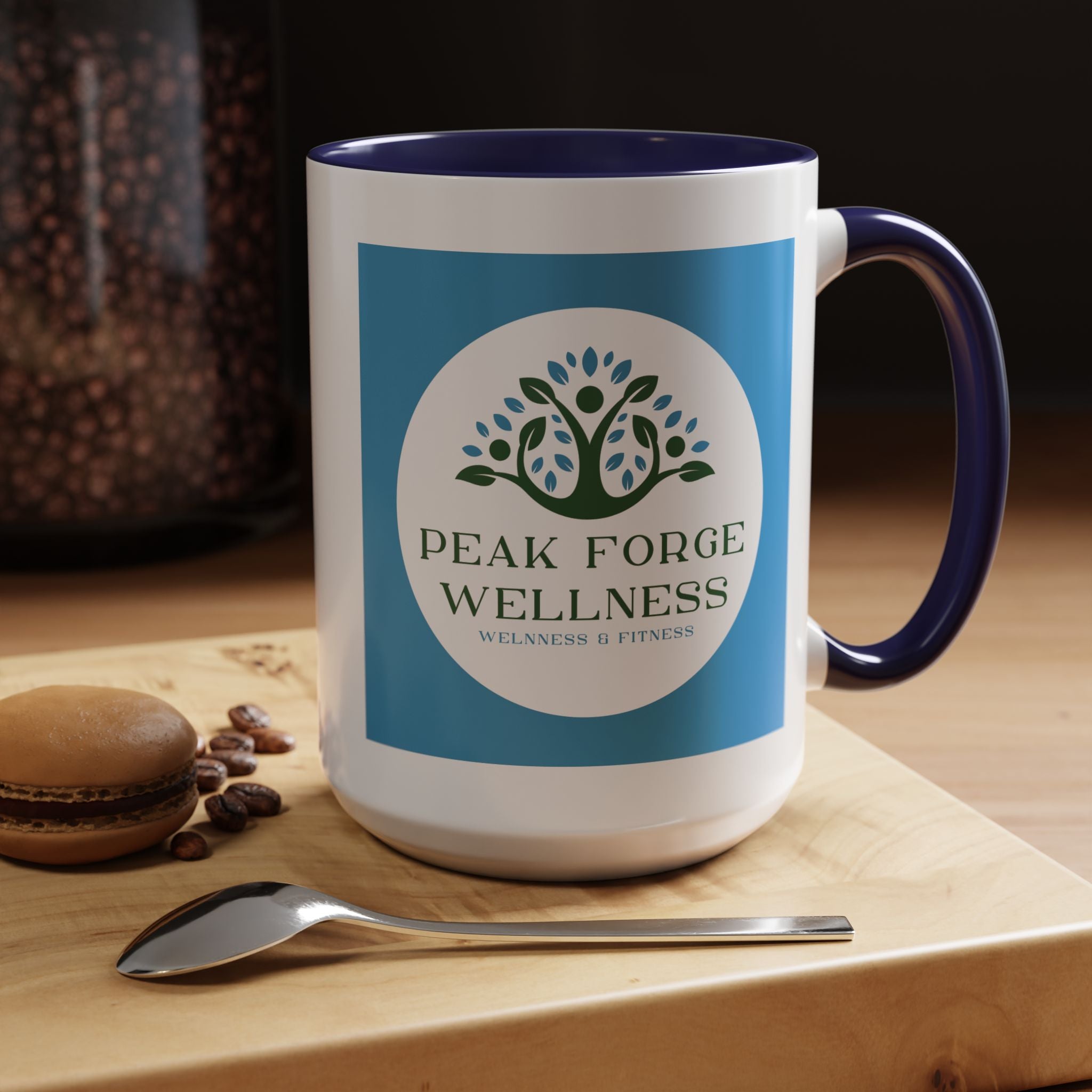 Peak Forge Wellness Logo Coffee Mug