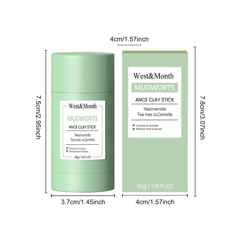 West Month Blackhead Mud Mask Oil Control Pore Cleansing Treatment