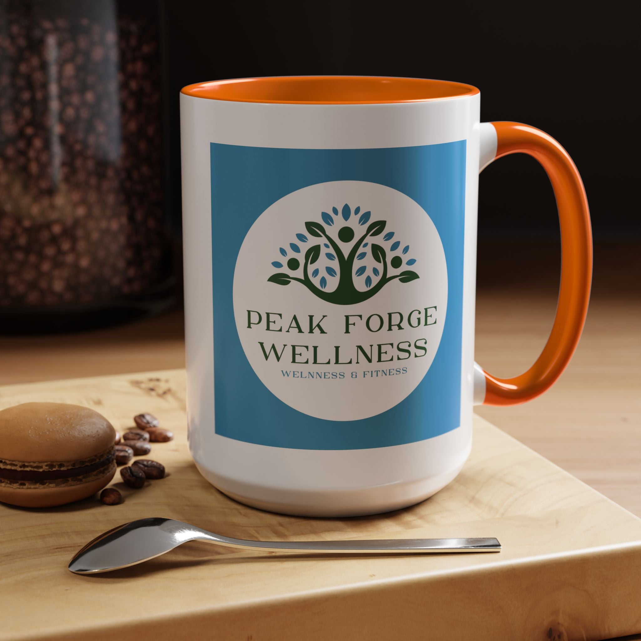 Peak Forge Wellness Logo Coffee Mug
