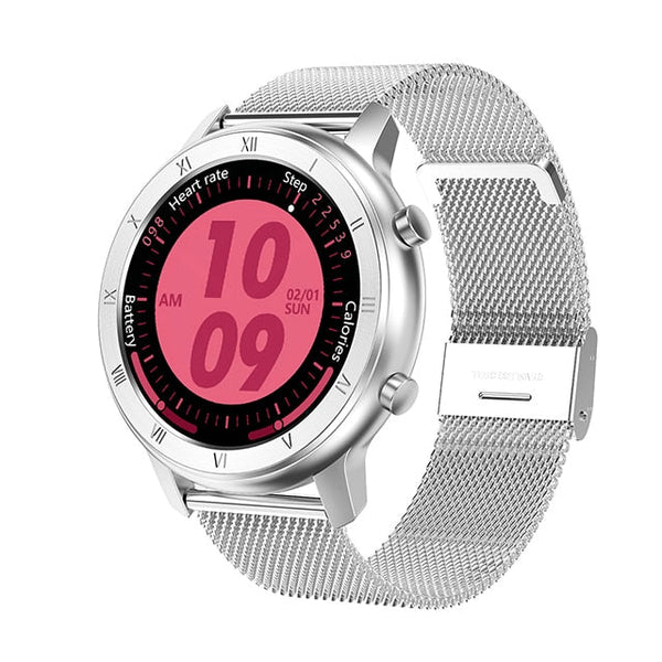 Women Full Touch IP68 Waterproof ECG Smartwatch Bracelet