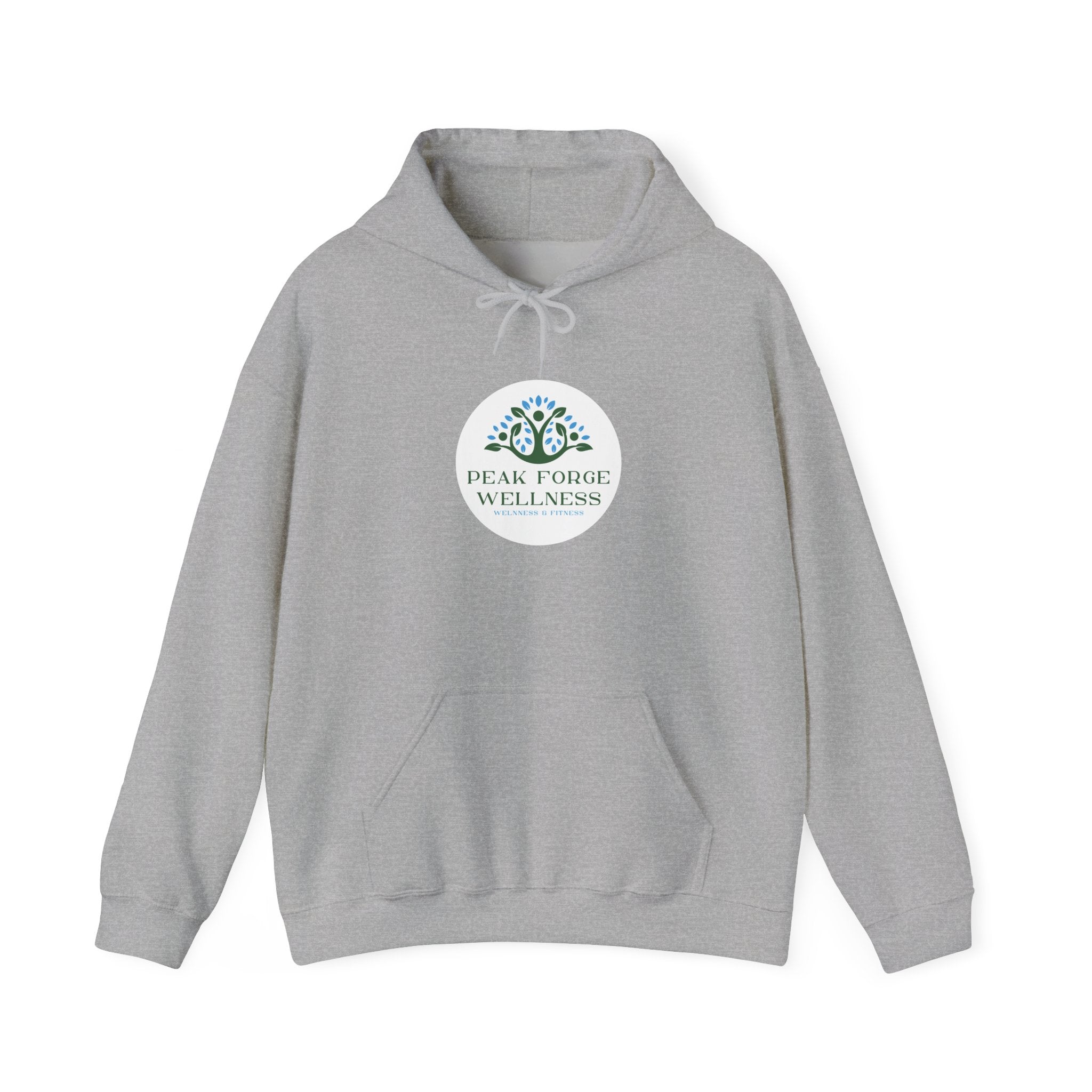 Peak Forge Wellness Logo Hooded Sweatshirt