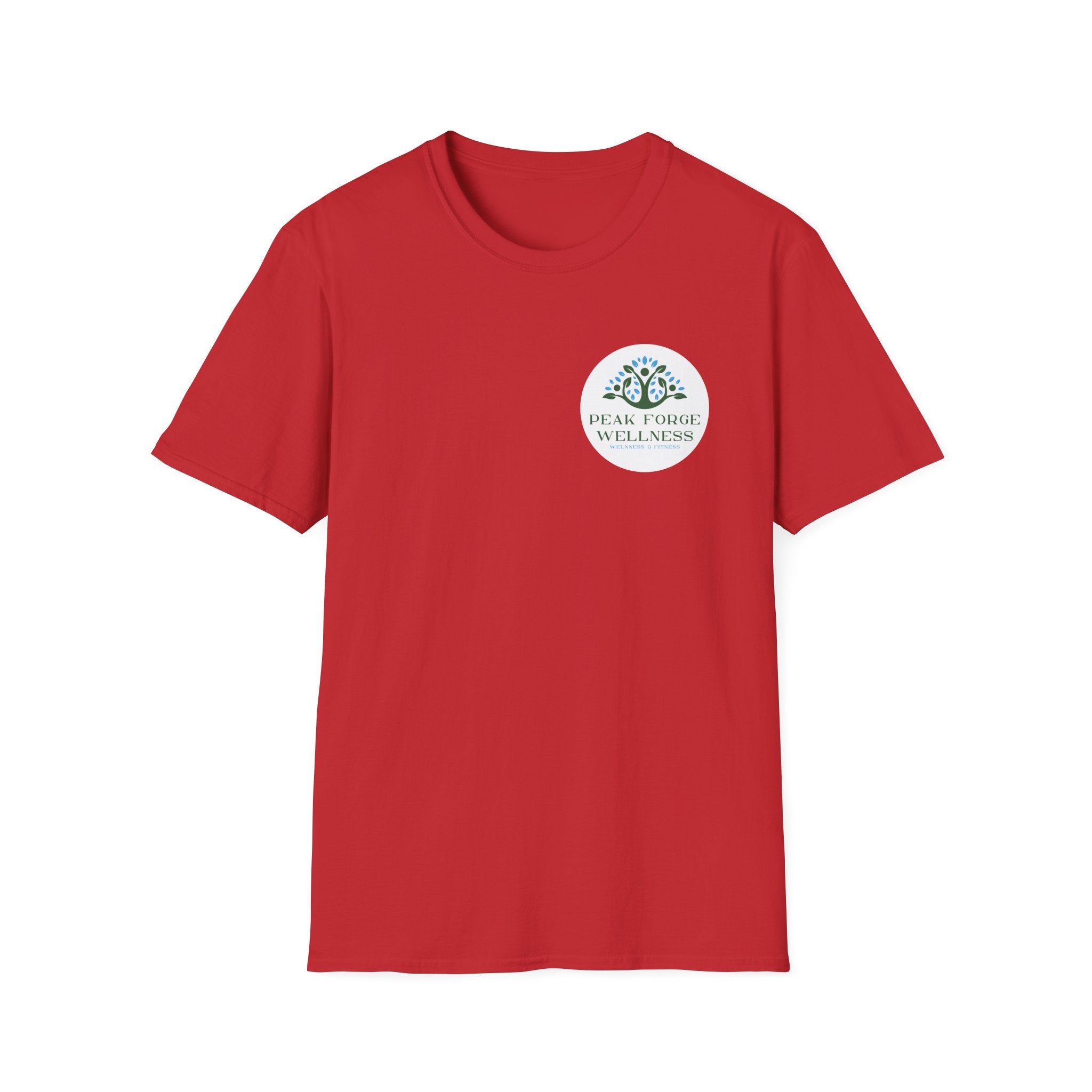 Peak Forge Wellness Logo Tee - Soft-style Unisex T-Shirt