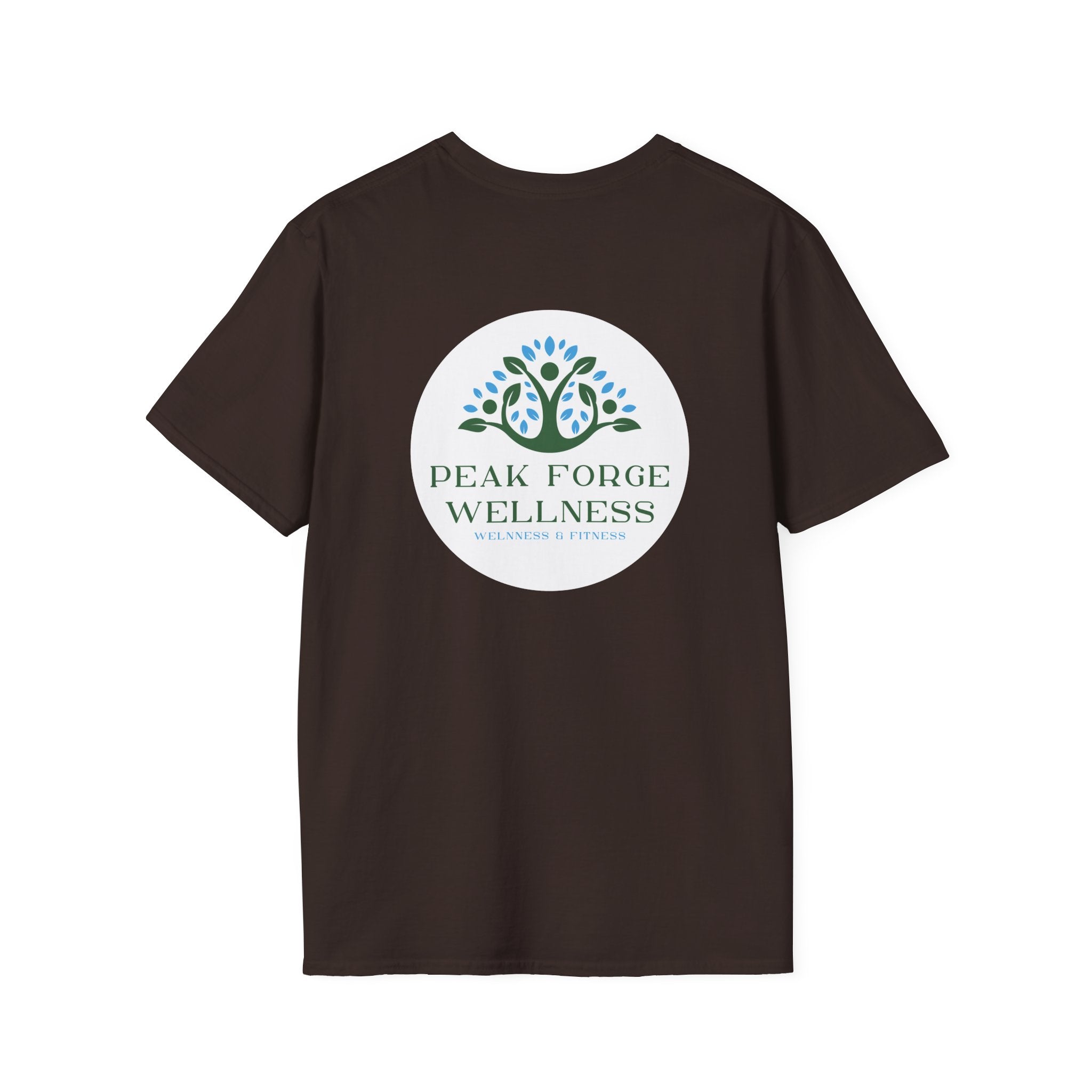 Peak Forge Wellness Logo Tee - Soft-style Unisex T-Shirt