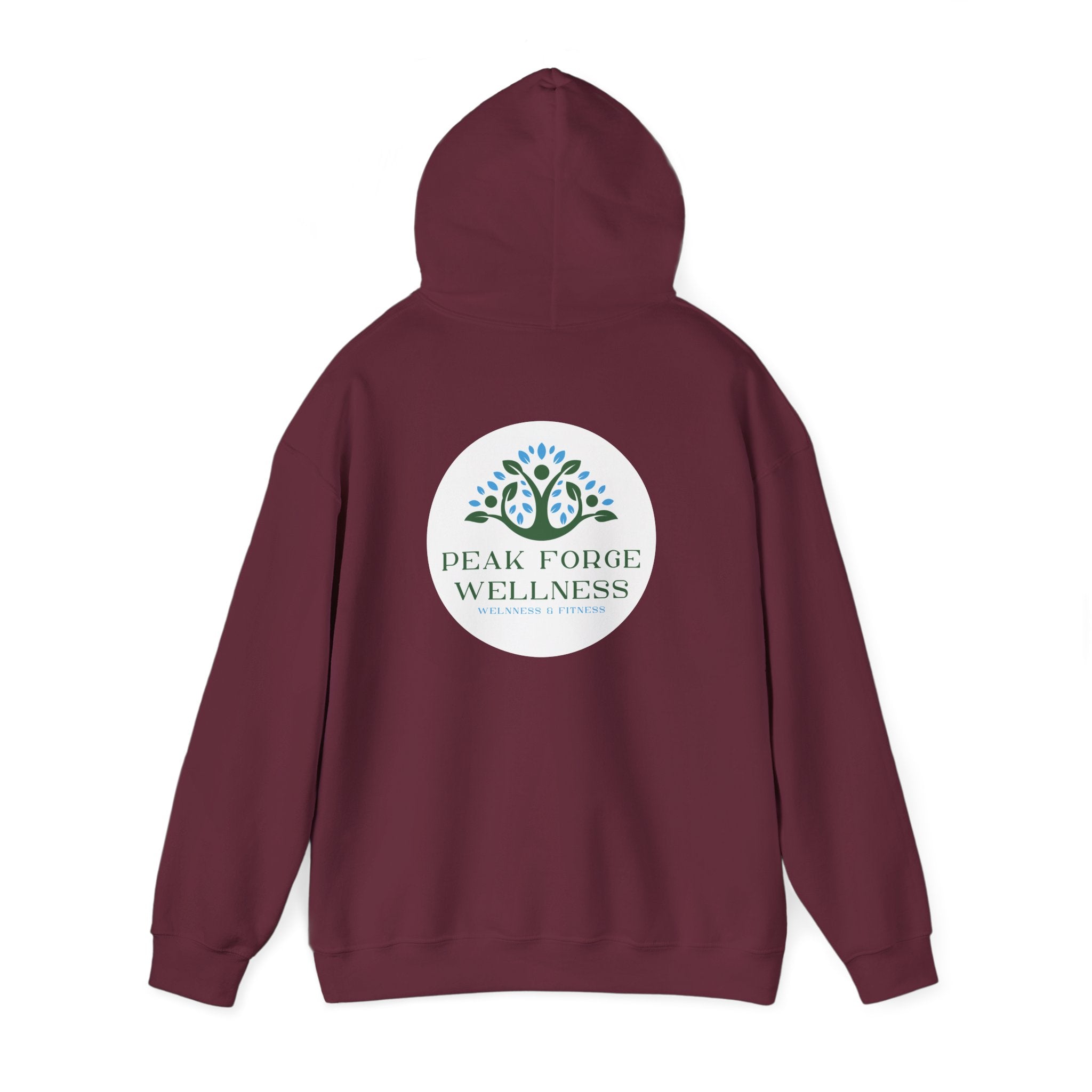 Peak Forge Wellness Logo Hooded Sweatshirt