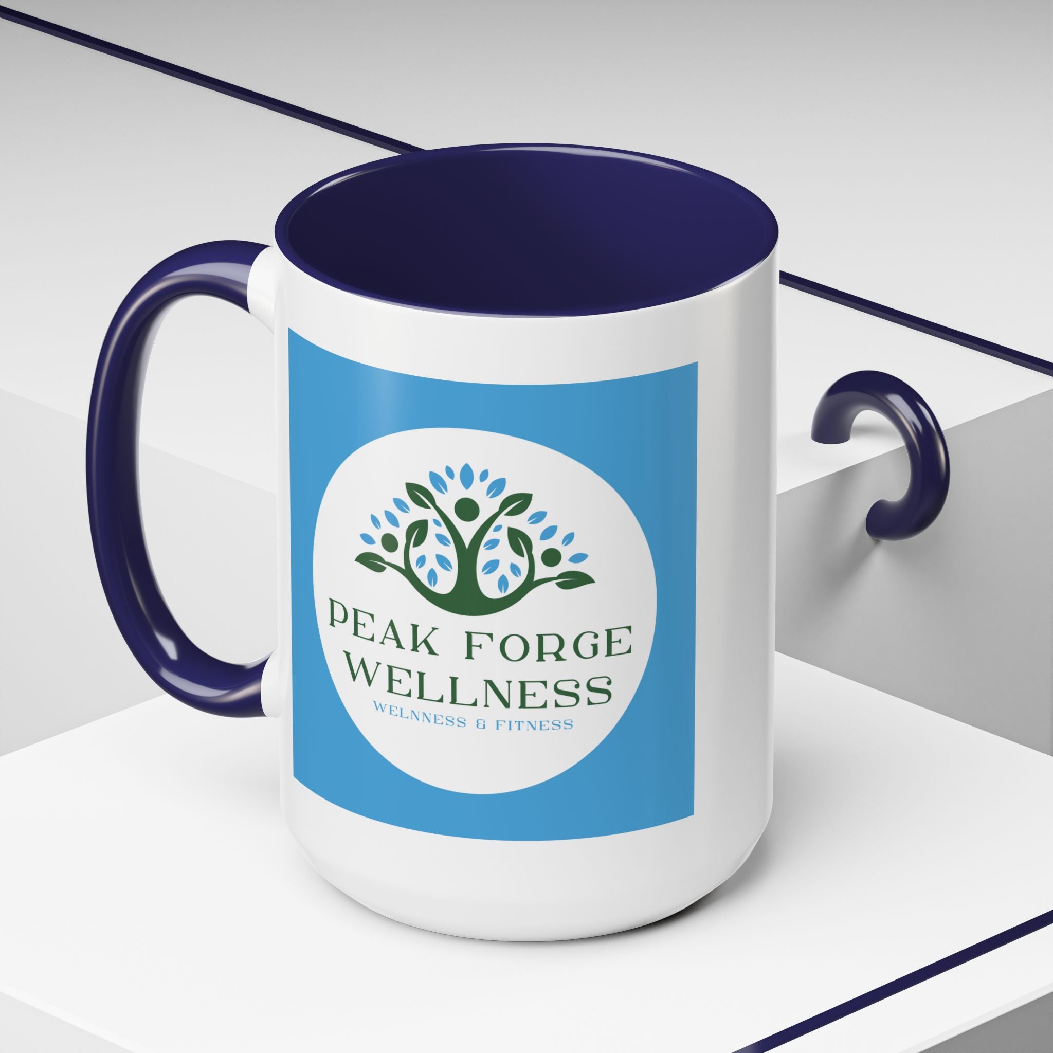 Peak Forge Wellness Logo Coffee Mug